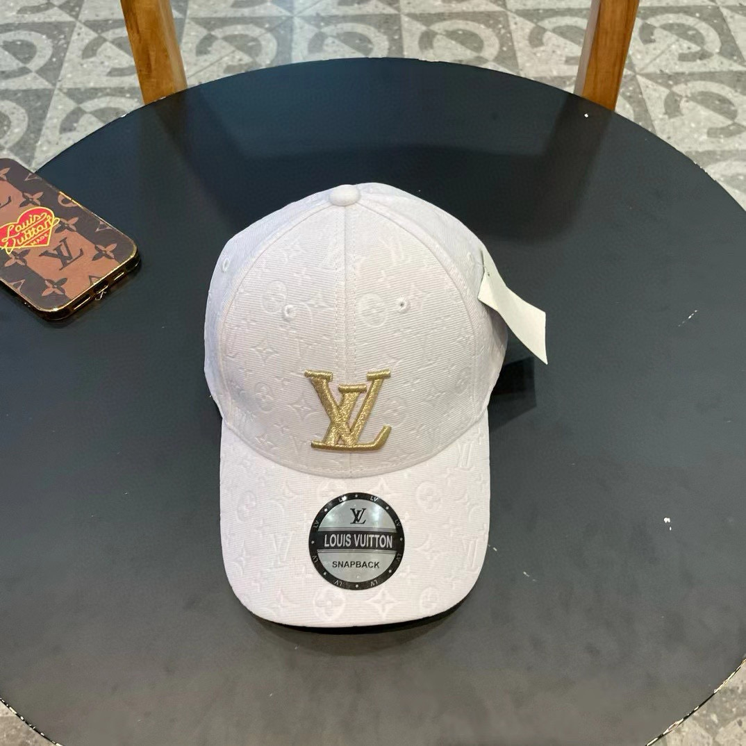  路易威登LouisVuitton2024新款牛仔棒球帽🧢  
LV棒球帽，简约大气，男女通用