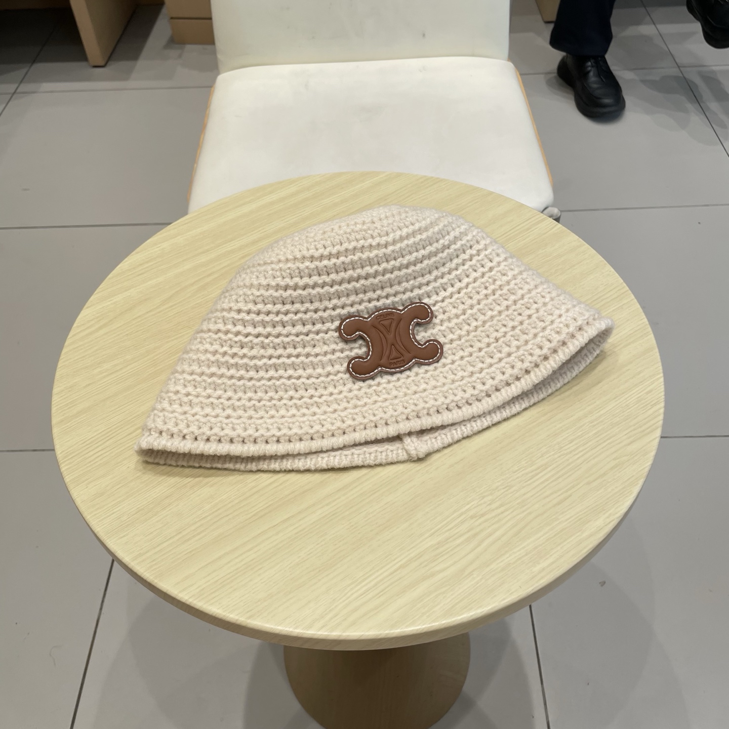 NO:670781,Celine knitted fisherman hat for women 2025 new versatile basin hat with small face, big head circumference, autumn and winter wool bucket hat hat, fisherman hat, baseball cap, knitted hat, hat, celine, espadrilles, hats19860909塞琳celine针织渔夫帽子女2025新款百搭盆帽显脸小大头围秋冬毛线水桶帽帽子渔夫帽棒球帽针织帽,帽子,celine,espadrilles,hats,hat