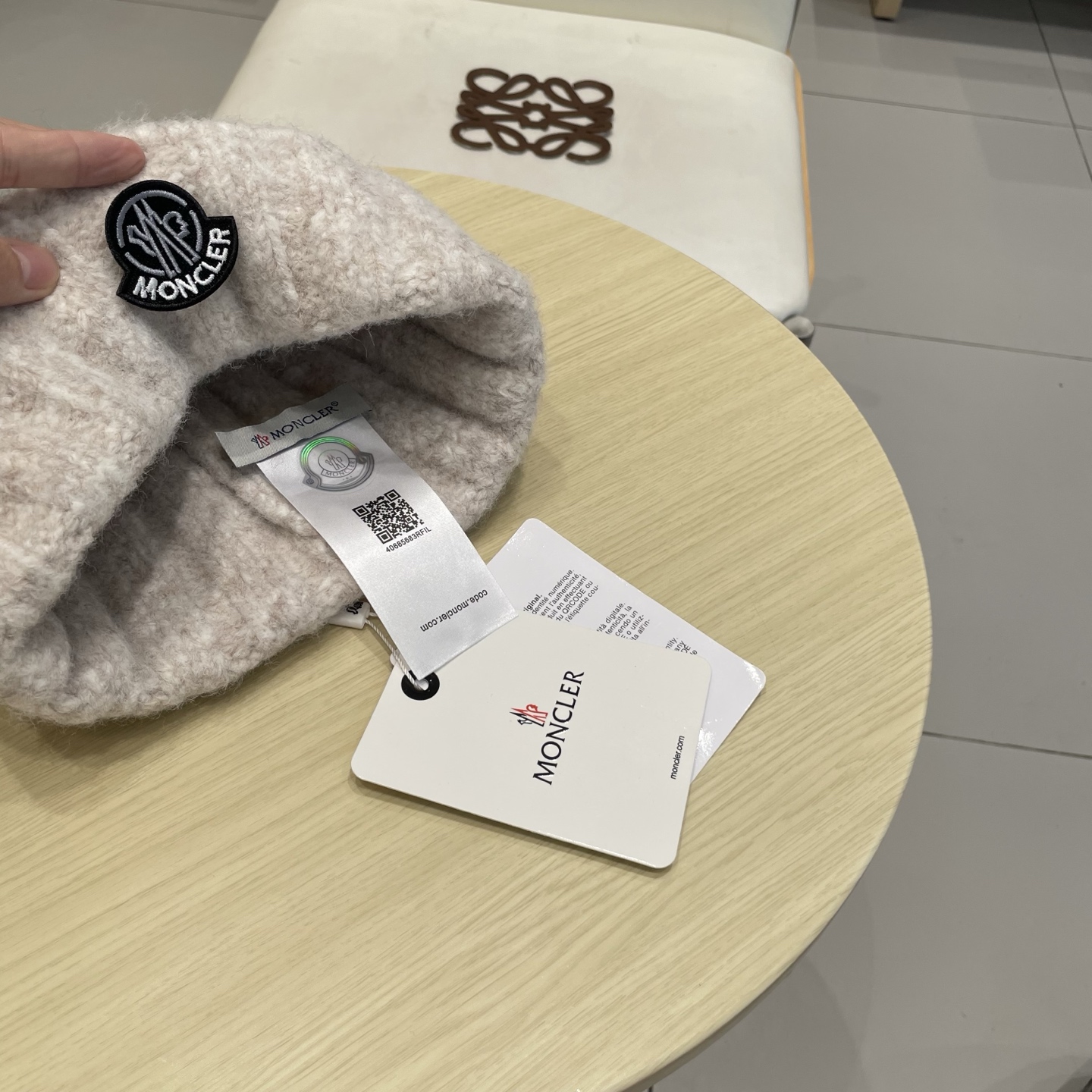  蒙口Moncler盟可睐💥官网经典针织帽，原单复刻.非常柔软亲肤，弹性很好💓有质感又非常百搭的款式~保