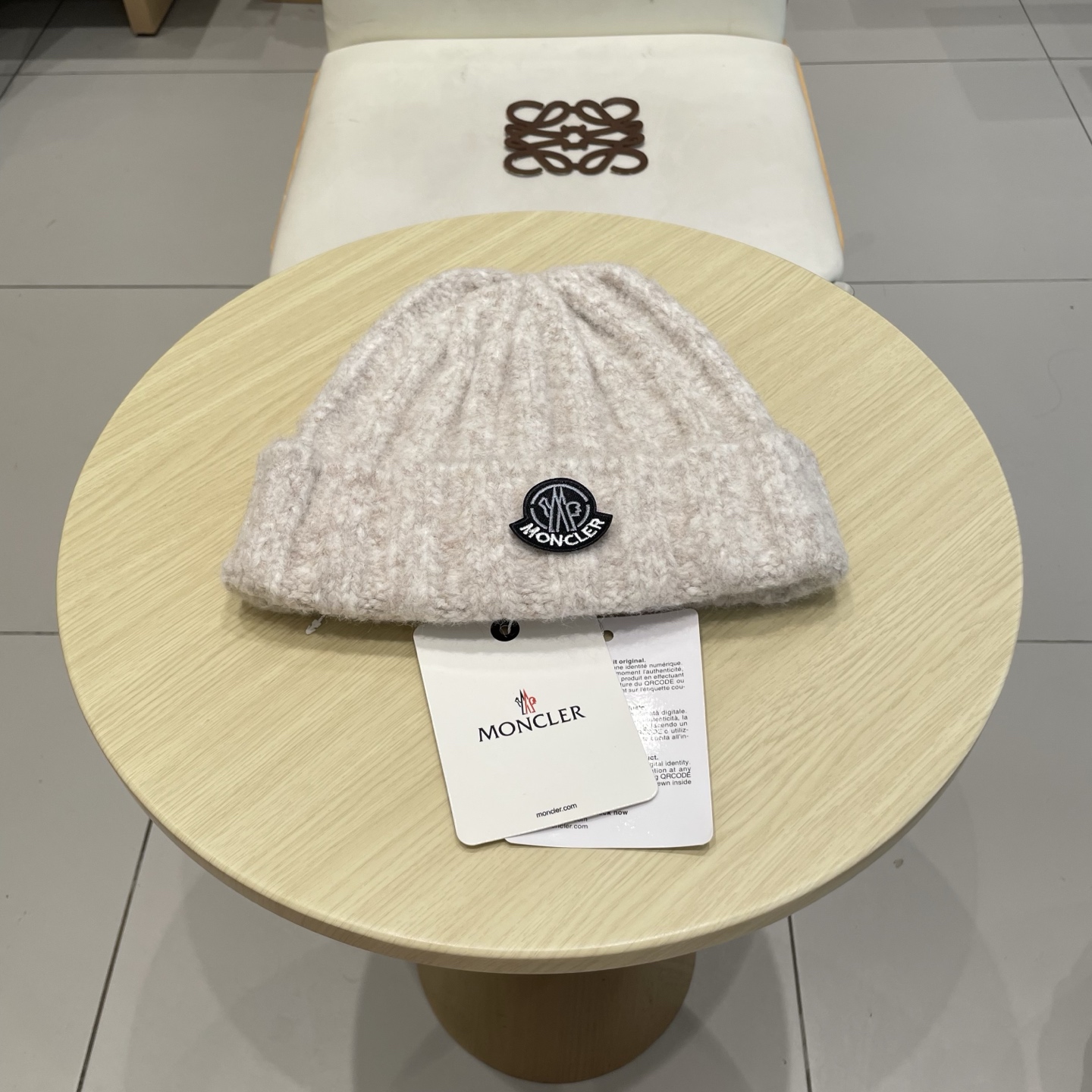 蒙口Moncler盟可睐💥官网经典针织帽，原单复刻.非常柔软亲肤，弹性很好💓有质感又非常百搭的款式~保
