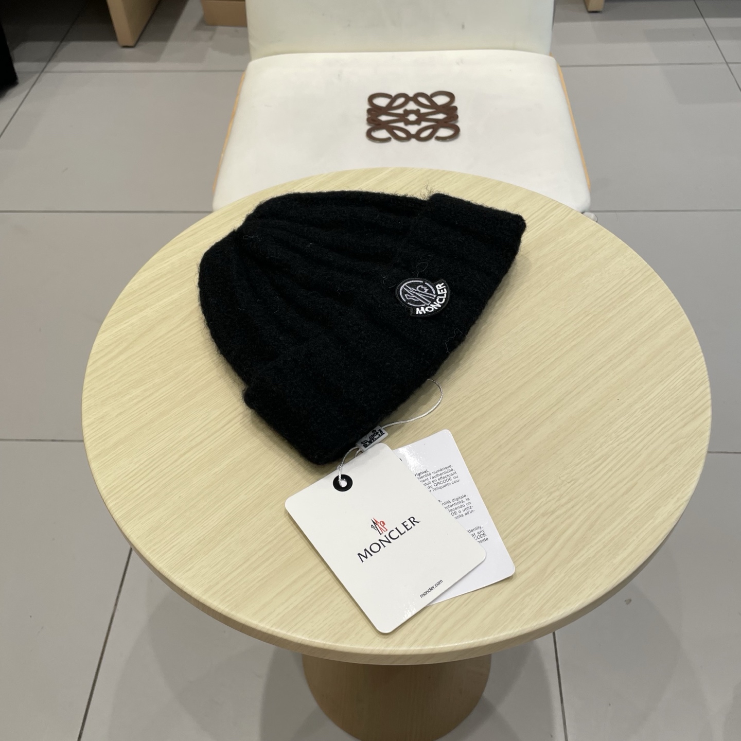  蒙口Moncler盟可睐💥官网经典针织帽，原单复刻.非常柔软亲肤，弹性很好💓有质感又非常百搭的款式~保