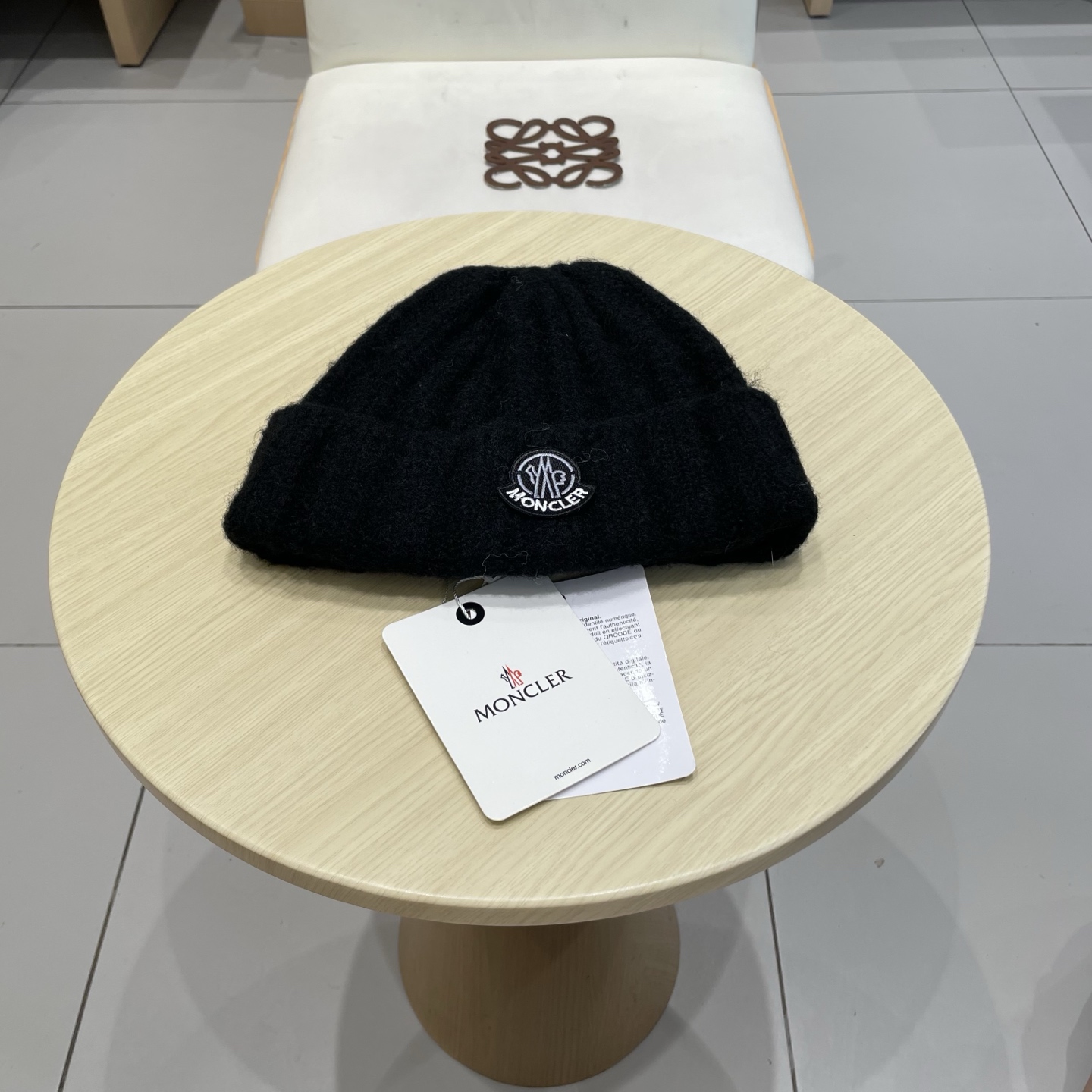  蒙口Moncler盟可睐💥官网经典针织帽，原单复刻.非常柔软亲肤，弹性很好💓有质感又非常百搭的款式~保