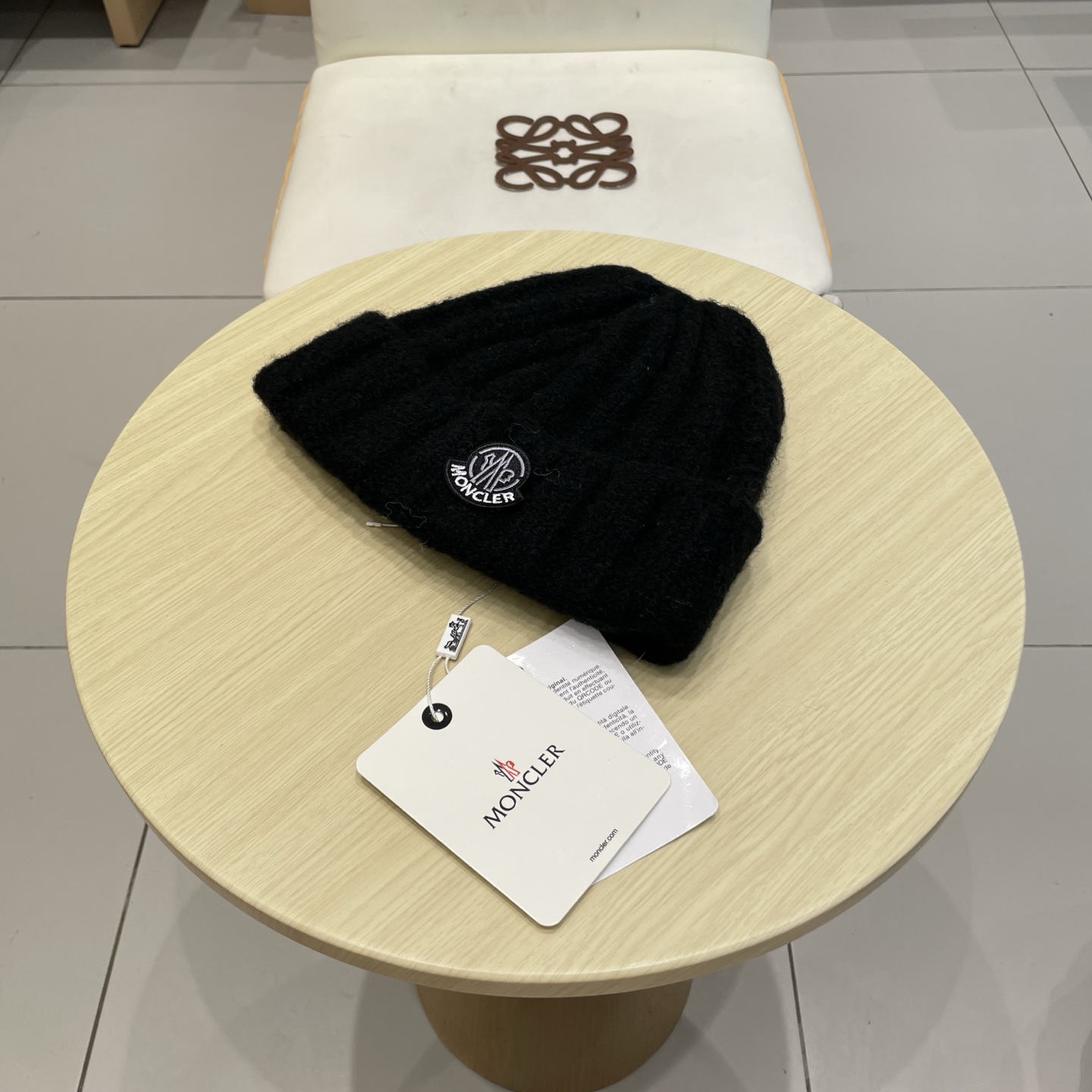  蒙口Moncler盟可睐💥官网经典针织帽，原单复刻.非常柔软亲肤，弹性很好💓有质感又非常百搭的款式~保