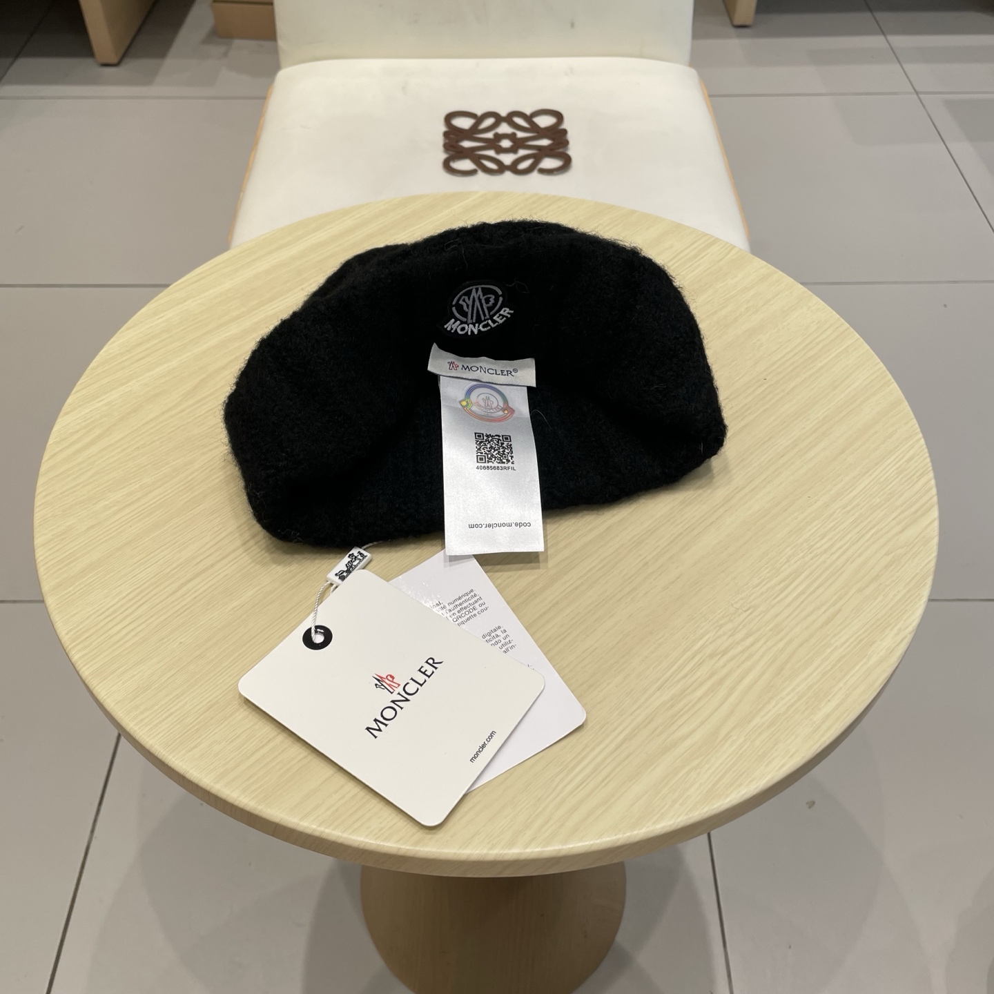  蒙口Moncler盟可睐💥官网经典针织帽，原单复刻.非常柔软亲肤，弹性很好💓有质感又非常百搭的款式~保