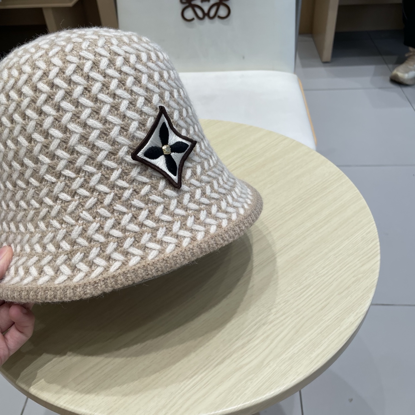 🧢路易威登棒球帽 LouisVuitton😍新款毛线帽，针织渔夫帽，手抓帽