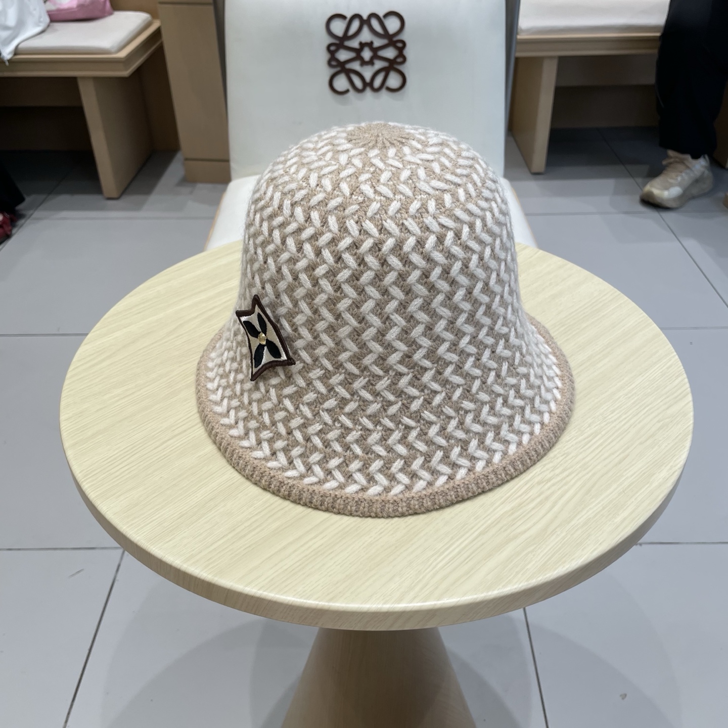 🧢路易威登棒球帽 LouisVuitton😍新款毛线帽，针织渔夫帽，手抓帽