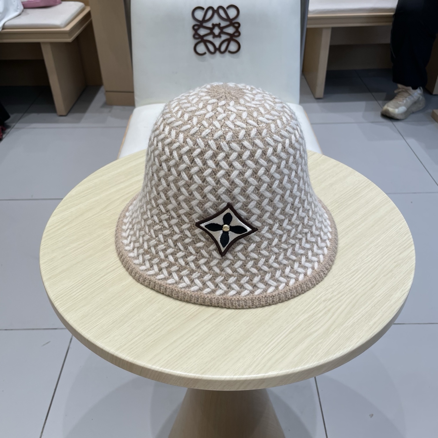 🧢路易威登棒球帽 LouisVuitton😍新款毛线帽，针织渔夫帽，手抓帽