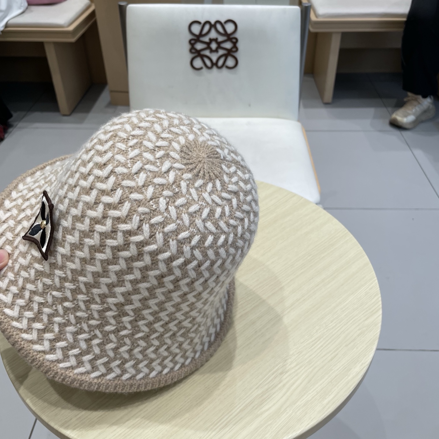 🧢路易威登棒球帽 LouisVuitton😍新款毛线帽，针织渔夫帽，手抓帽