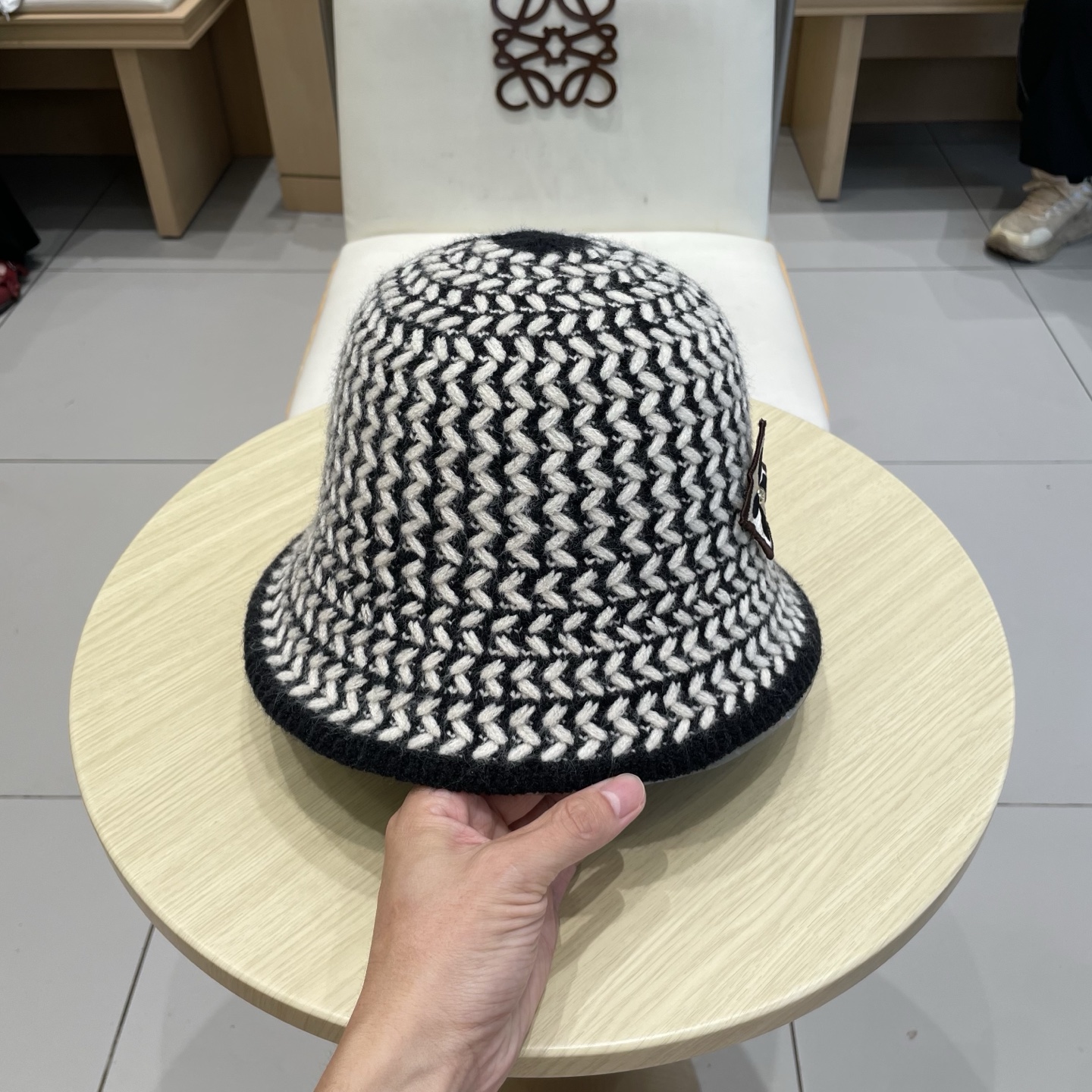 🧢路易威登棒球帽 LouisVuitton😍新款毛线帽，针织渔夫帽，手抓帽