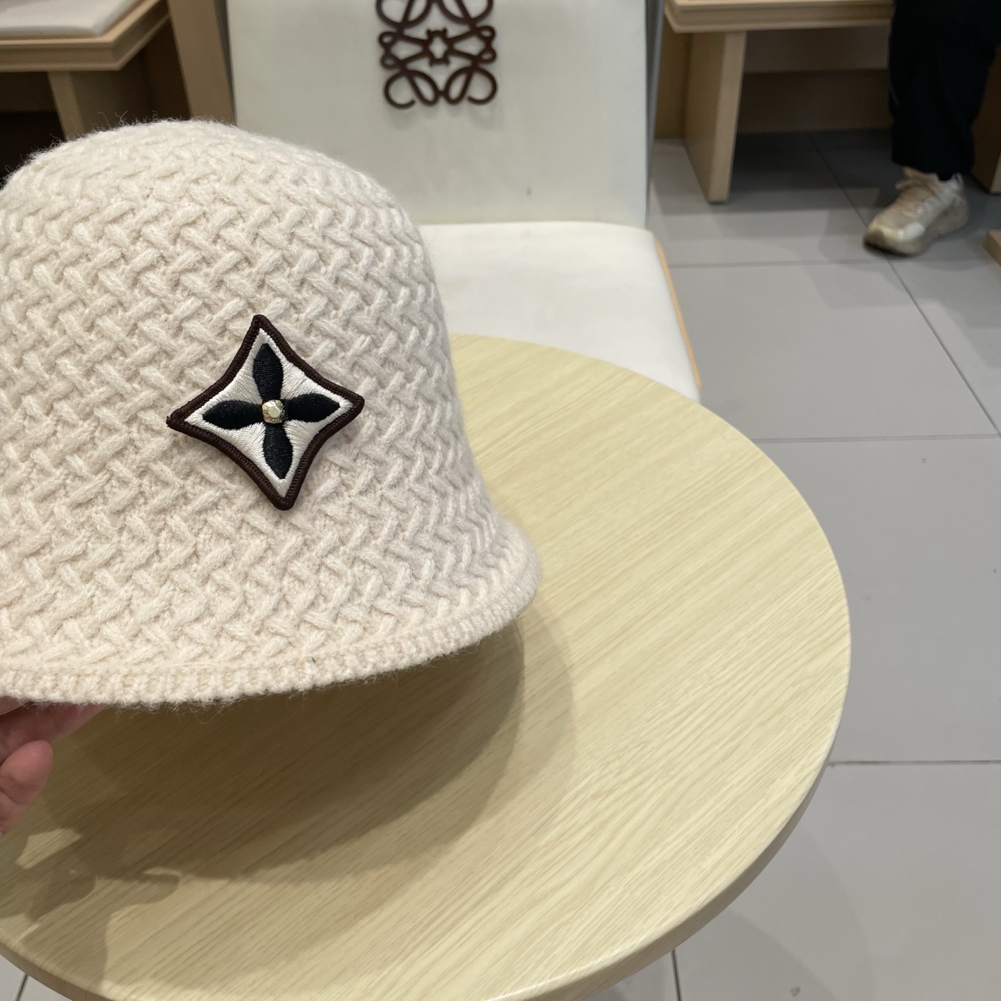 🧢路易威登棒球帽 LouisVuitton😍新款毛线帽，针织渔夫帽，手抓帽