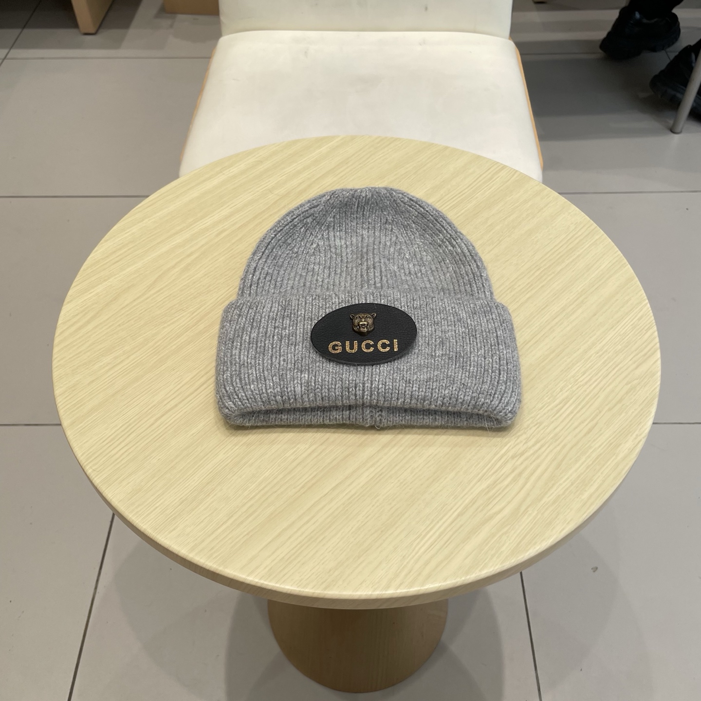 Gucci古奇秋冬新款毛线帽，羊毛面料，男女同款