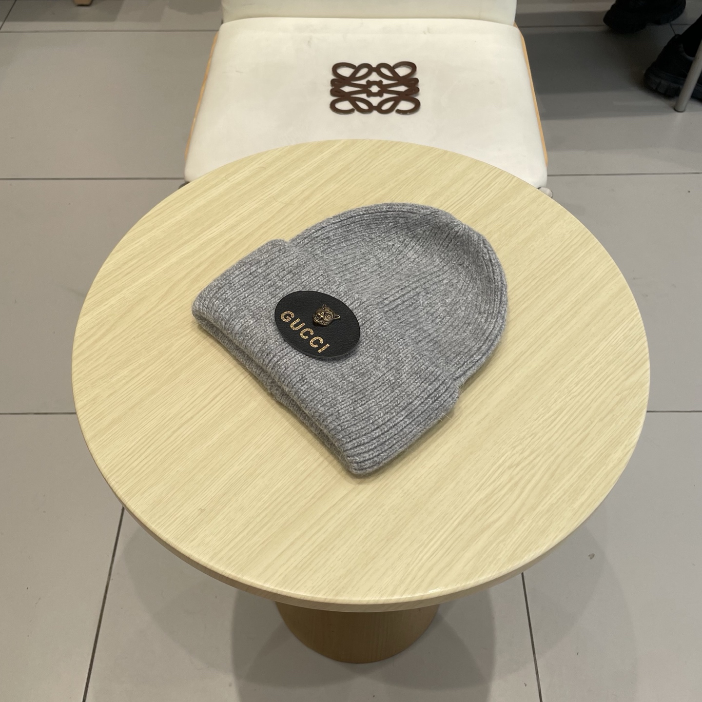 Gucci古奇秋冬新款毛线帽，羊毛面料，男女同款