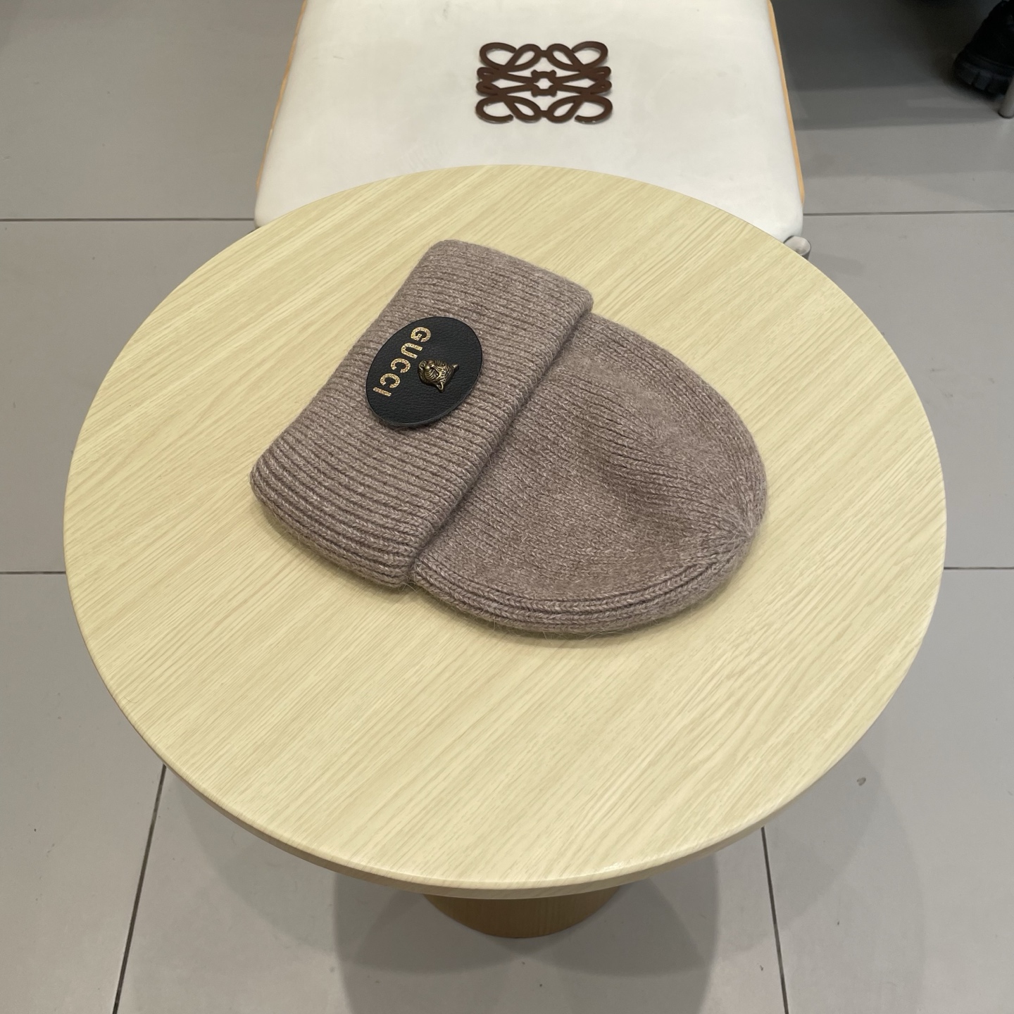 Gucci古奇秋冬新款毛线帽，羊毛面料，男女同款