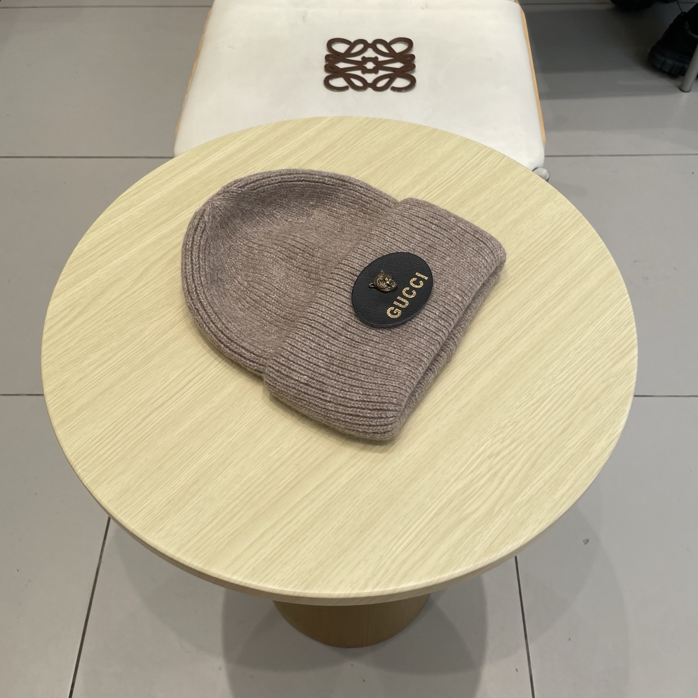 Gucci古奇秋冬新款毛线帽，羊毛面料，男女同款