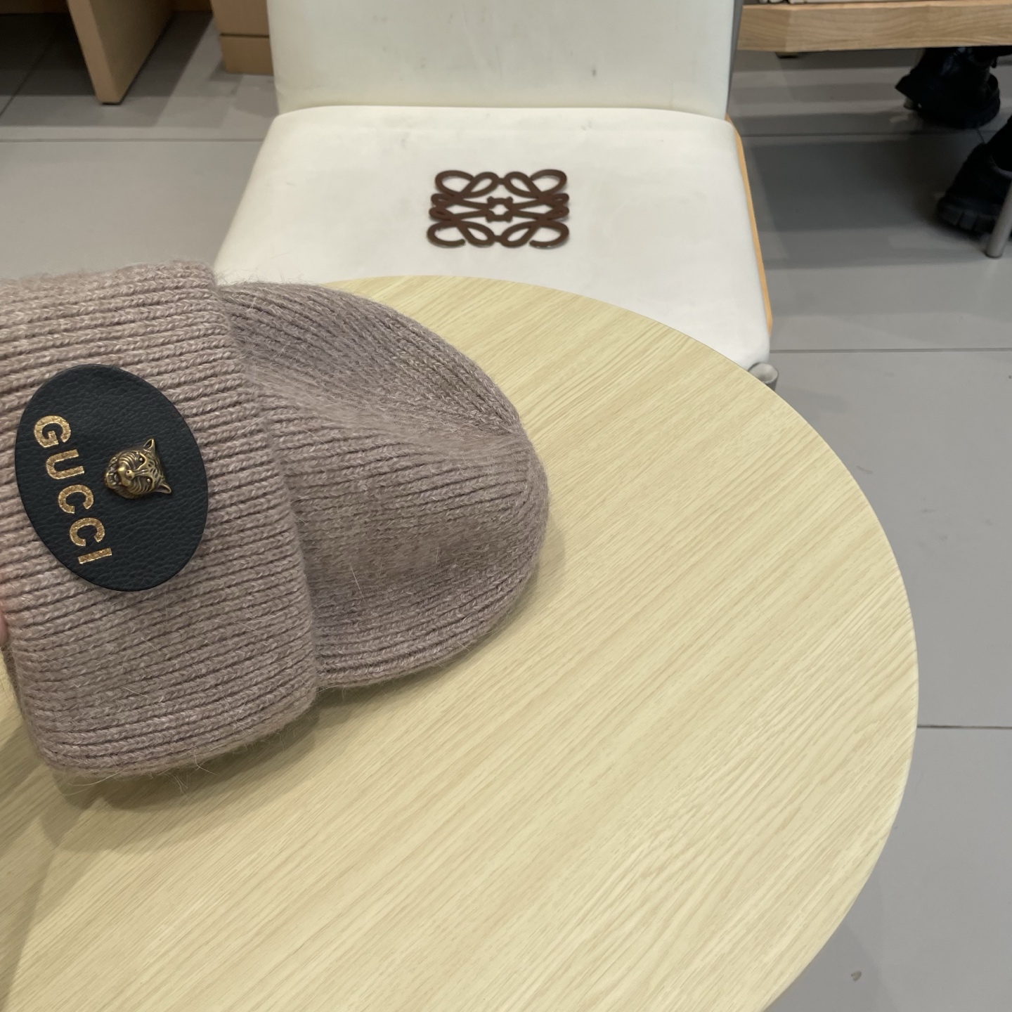 Gucci古奇秋冬新款毛线帽，羊毛面料，男女同款