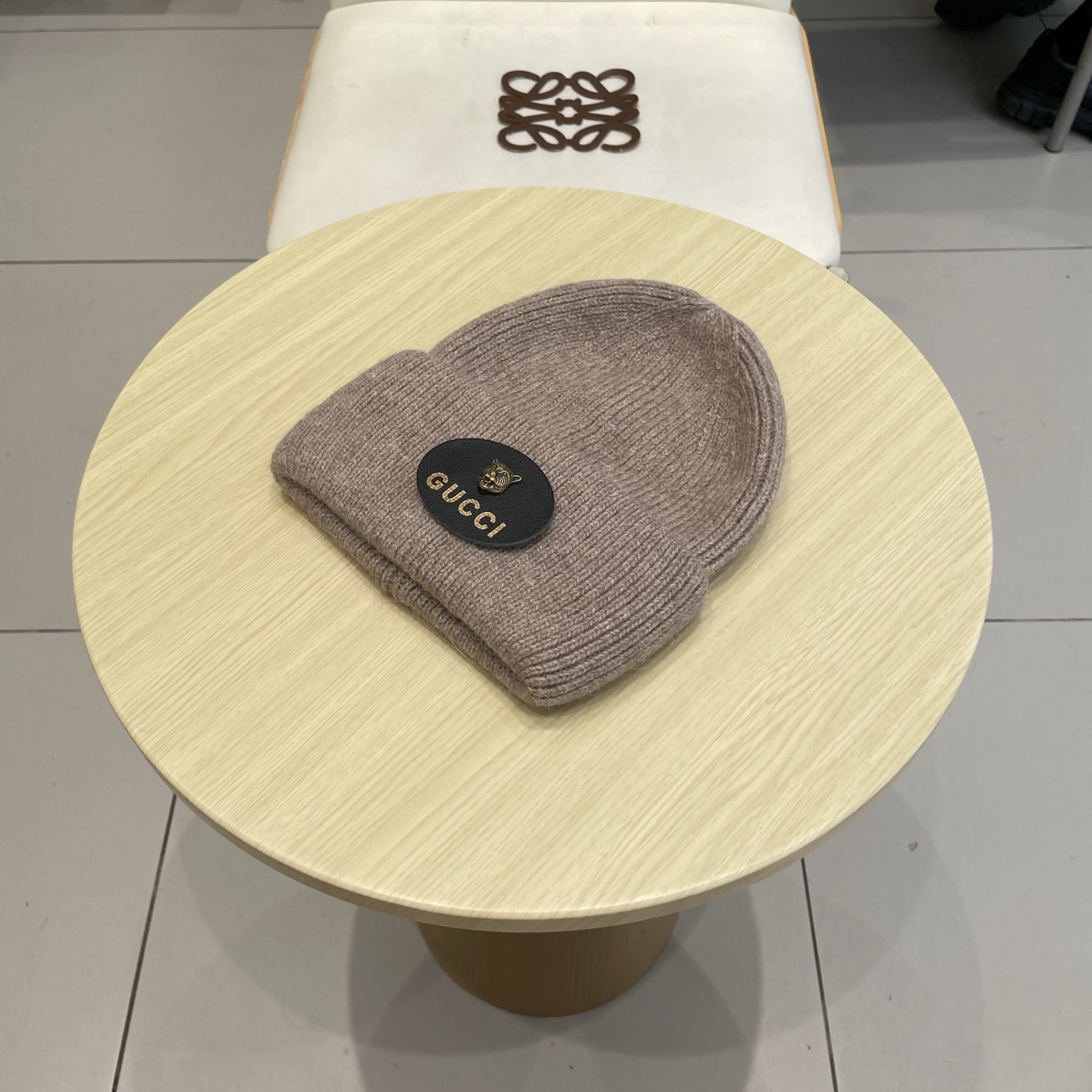 Gucci古奇秋冬新款毛线帽，羊毛面料，男女同款