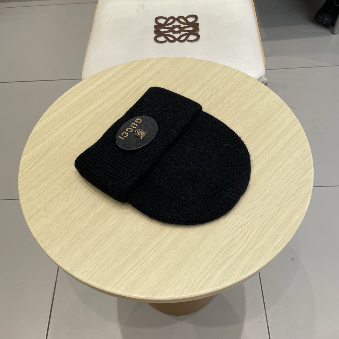 Gucci古奇秋冬新款毛线帽，羊毛面料，男女同款