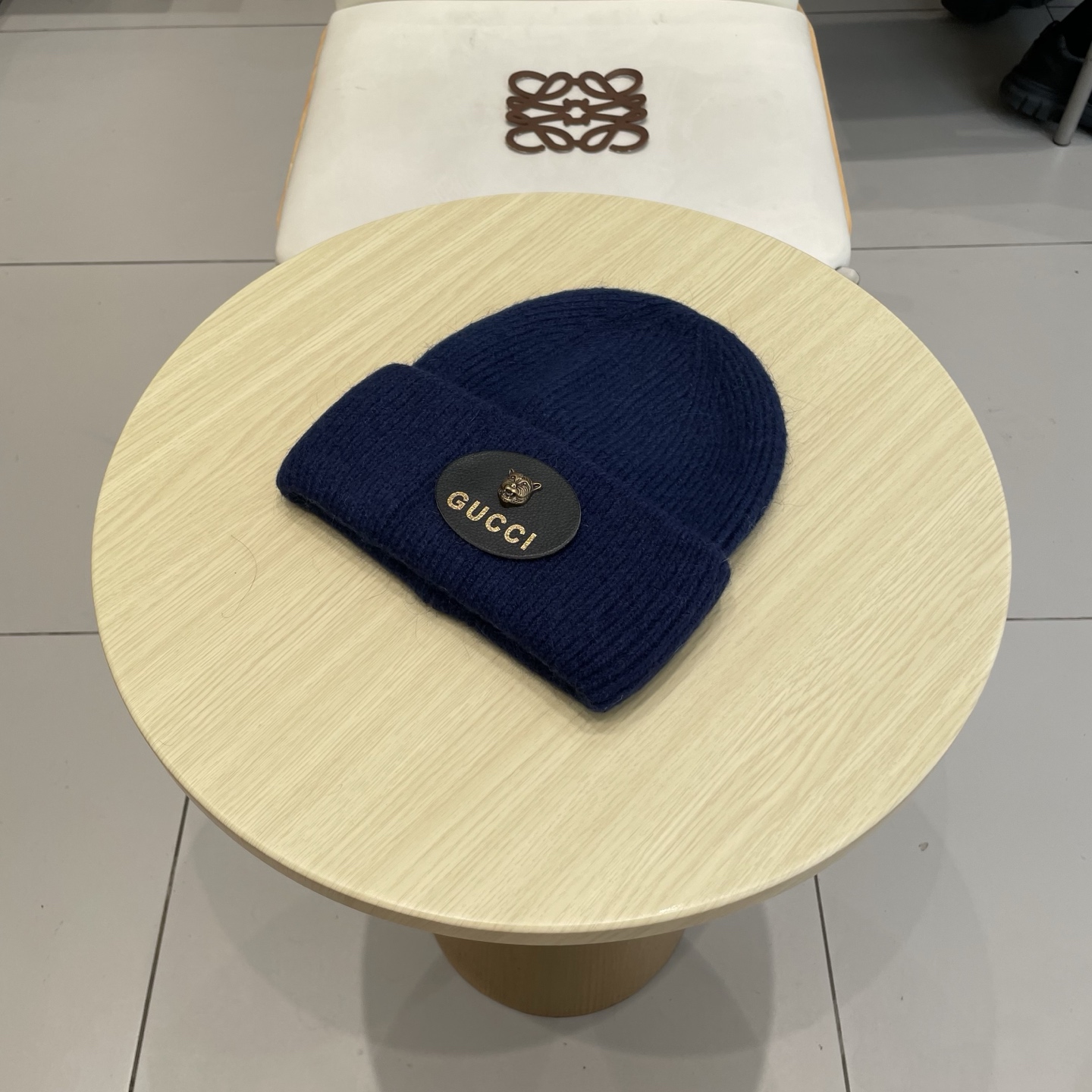 Gucci古奇秋冬新款毛线帽，羊毛面料，男女同款