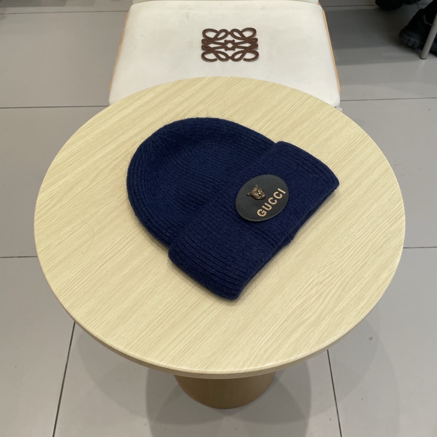 Gucci古奇秋冬新款毛线帽，羊毛面料，男女同款