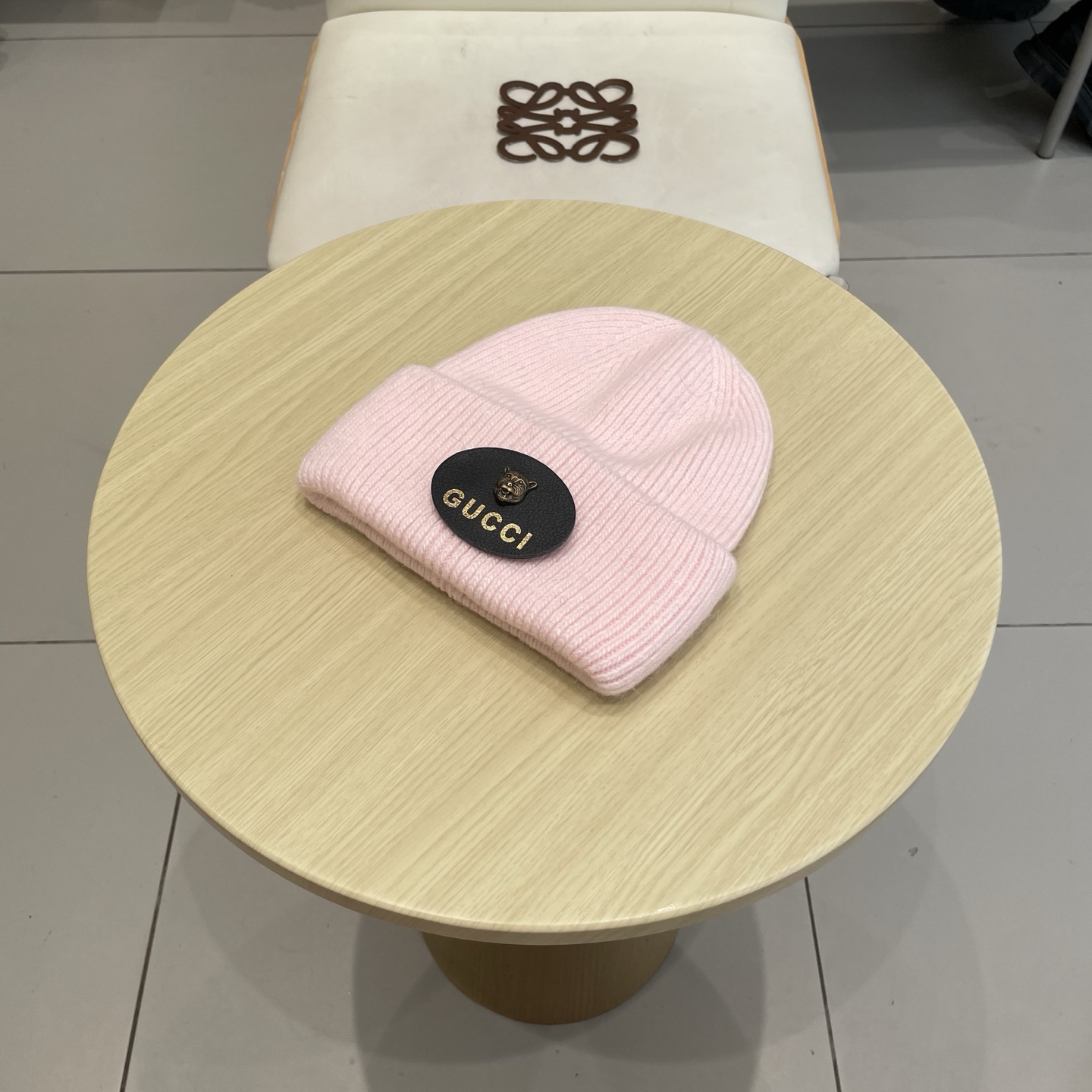 Gucci古奇秋冬新款毛线帽，羊毛面料，男女同款