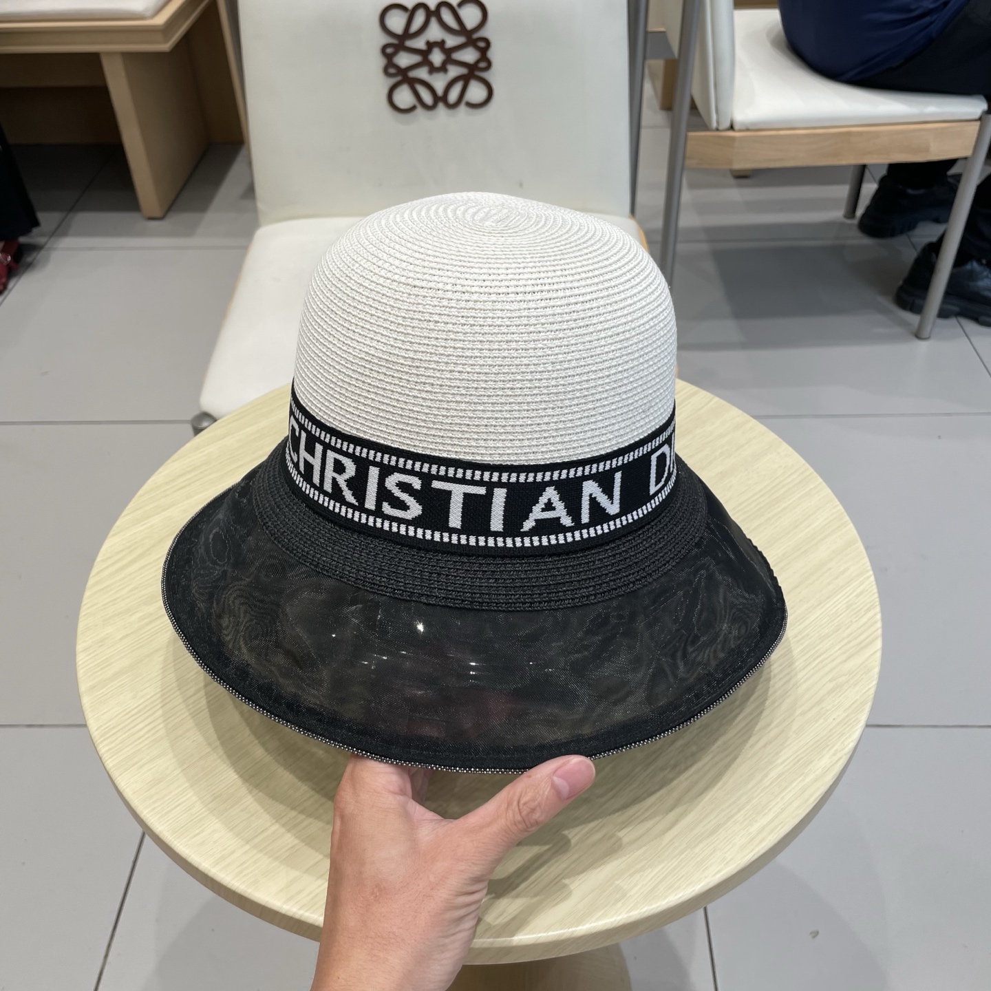 迪奥Dior 新款草帽，高级定制，名媛风，细节待上，夏季防晒防紫外线，出行必备，百搭好看