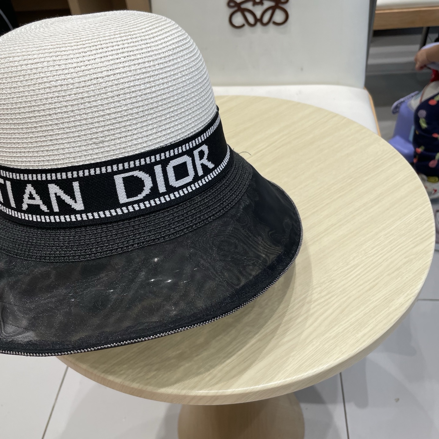 迪奥Dior 新款草帽，高级定制，名媛风，细节待上，夏季防晒防紫外线，出行必备，百搭好看