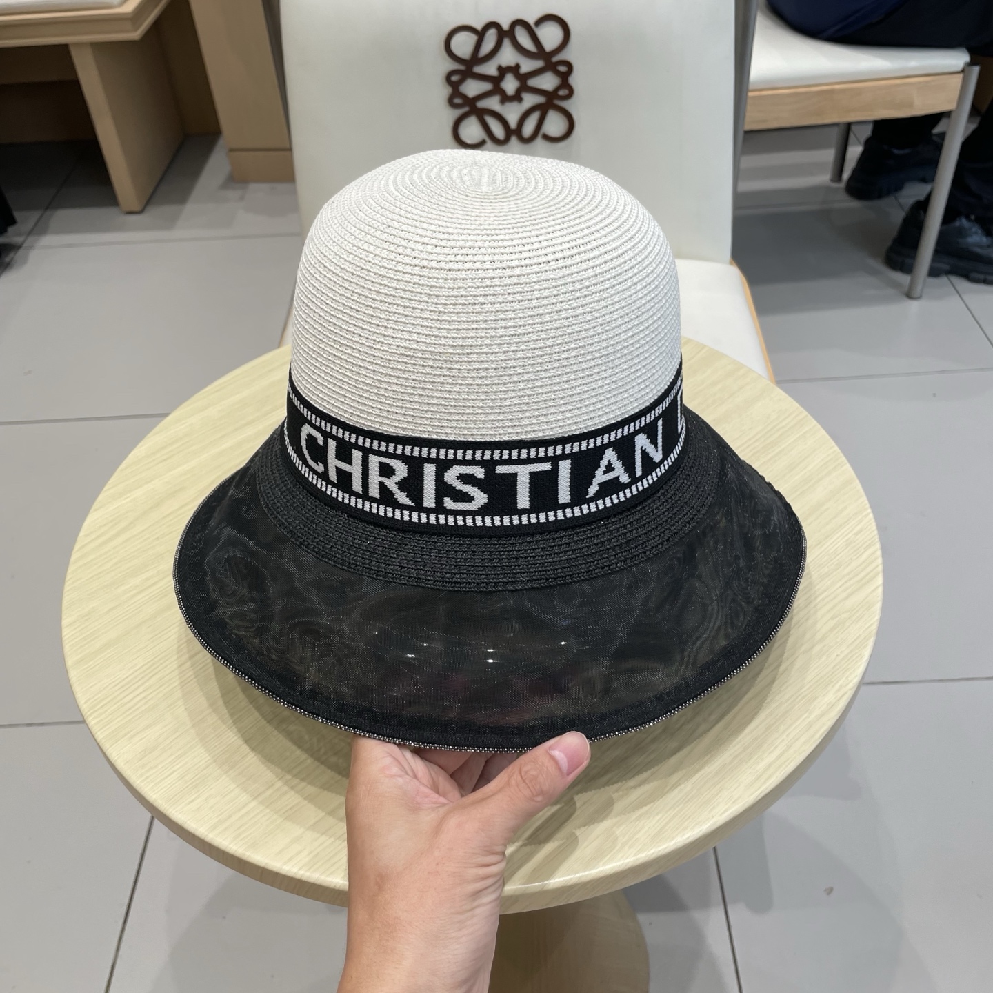 迪奥Dior 新款草帽，高级定制，名媛风，细节待上，夏季防晒防紫外线，出行必备，百搭好看