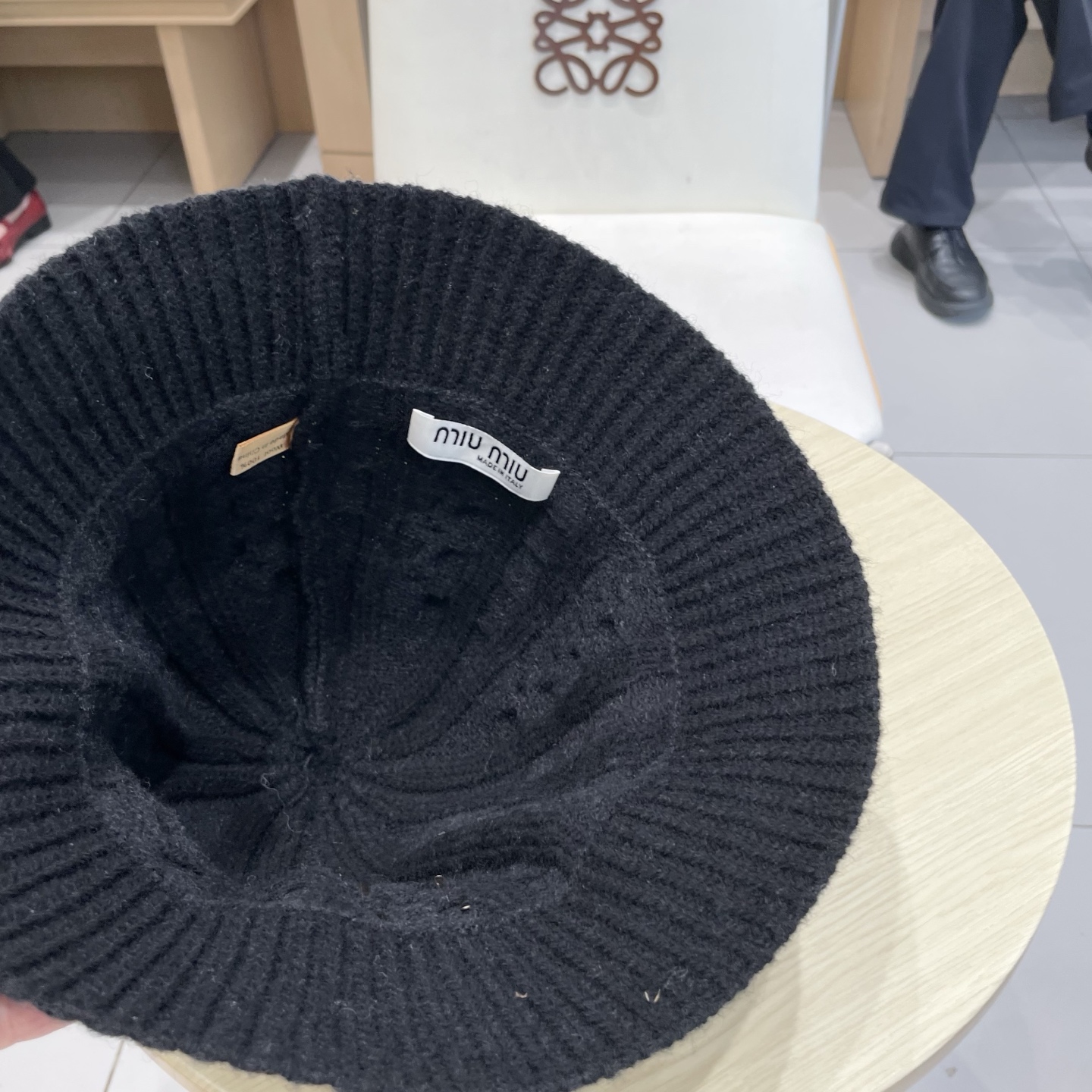 缪缪miumiu针织帽子女秋冬韩j版百搭复古麻花毛线帽日系小边渔夫帽显脸小冷