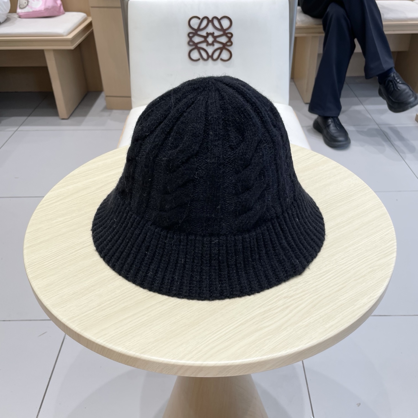 缪缪miumiu针织帽子女秋冬韩j版百搭复古麻花毛线帽日系小边渔夫帽显脸小冷