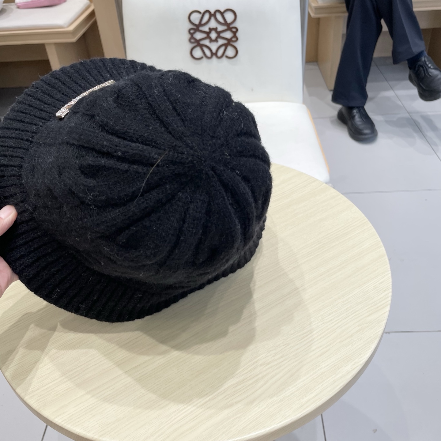 缪缪miumiu针织帽子女秋冬韩j版百搭复古麻花毛线帽日系小边渔夫帽显脸小冷