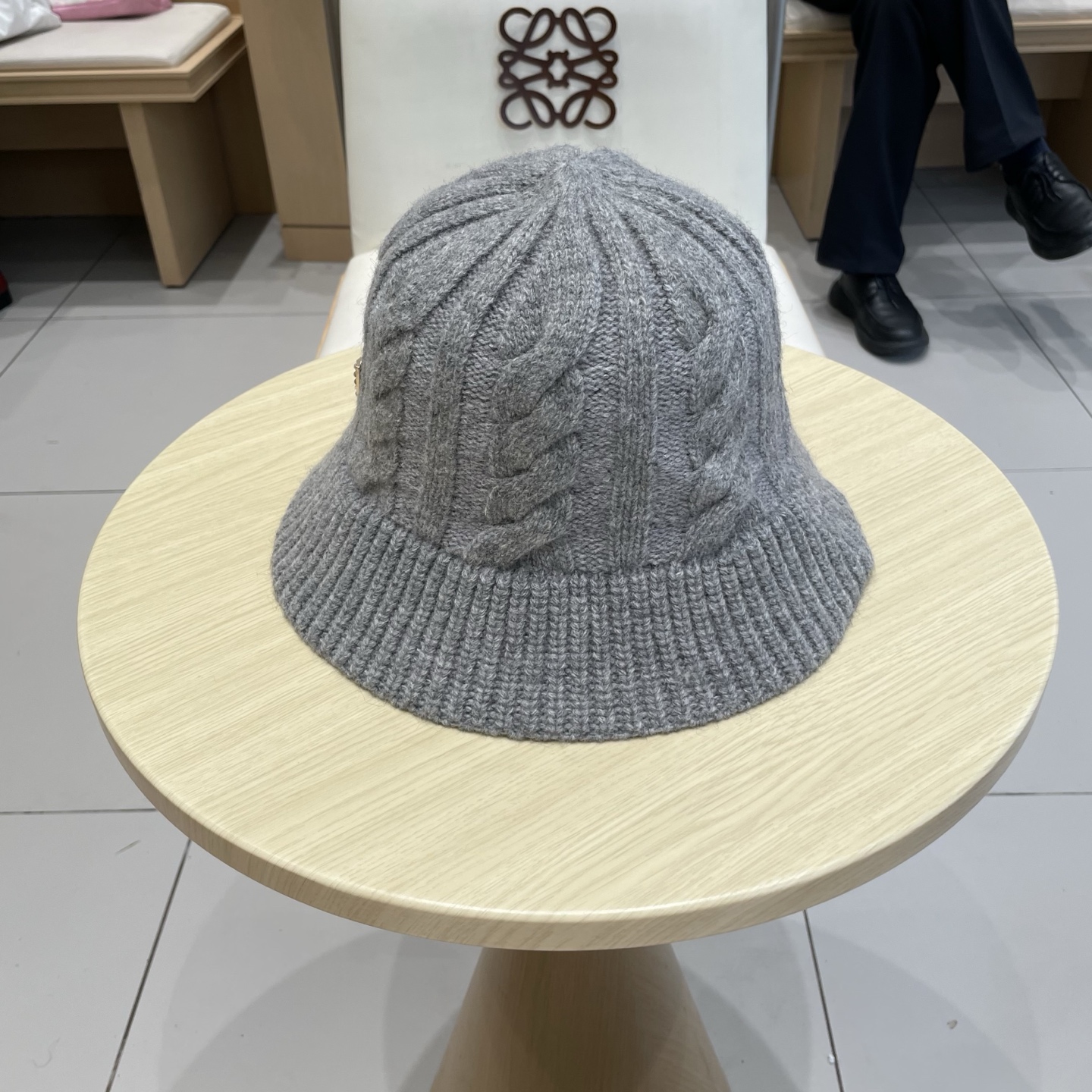 缪缪miumiu针织帽子女秋冬韩j版百搭复古麻花毛线帽日系小边渔夫帽显脸小冷