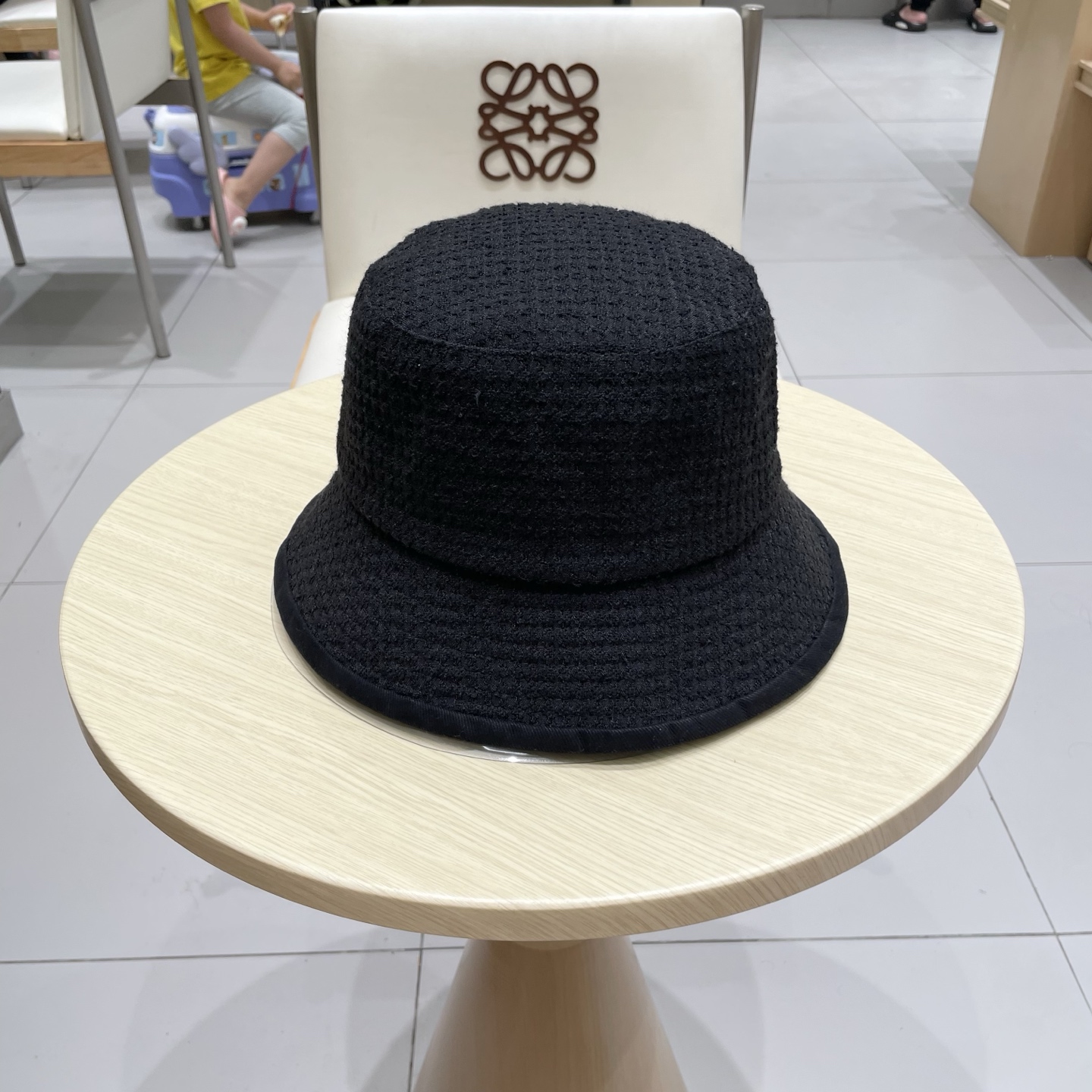 chanel香奈儿时尚简约2025新款小香风女士棉质帽子真丝棉衬里天鹅绒渔夫帽