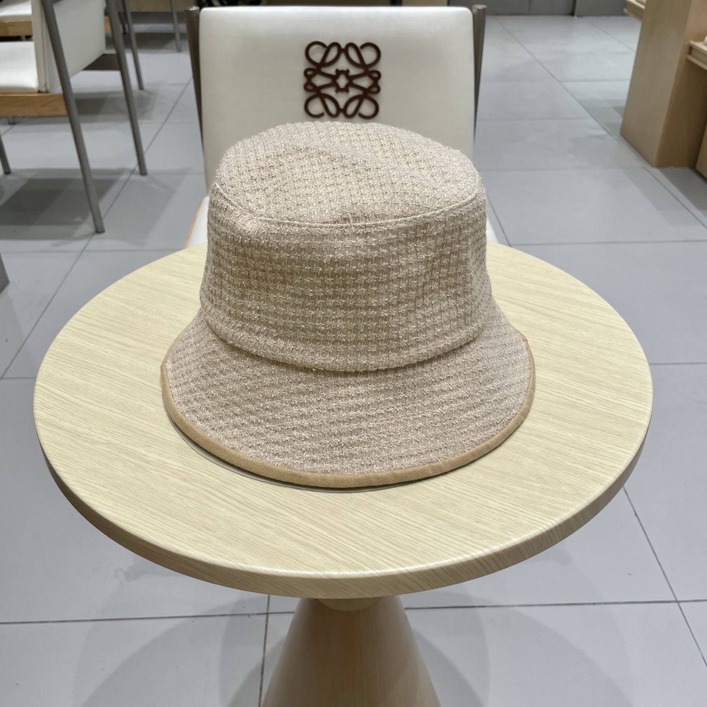 chanel香奈儿时尚简约2025新款小香风女士棉质帽子真丝棉衬里天鹅绒渔夫帽