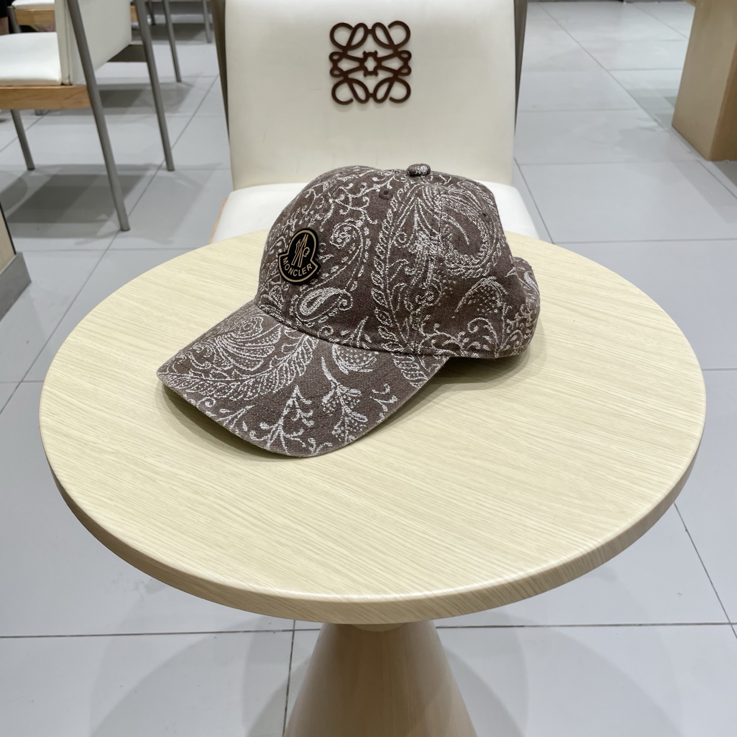 蒙口【MONCELER印花百搭显瘦软顶棒球帽子女时尚小众短遮帽潮