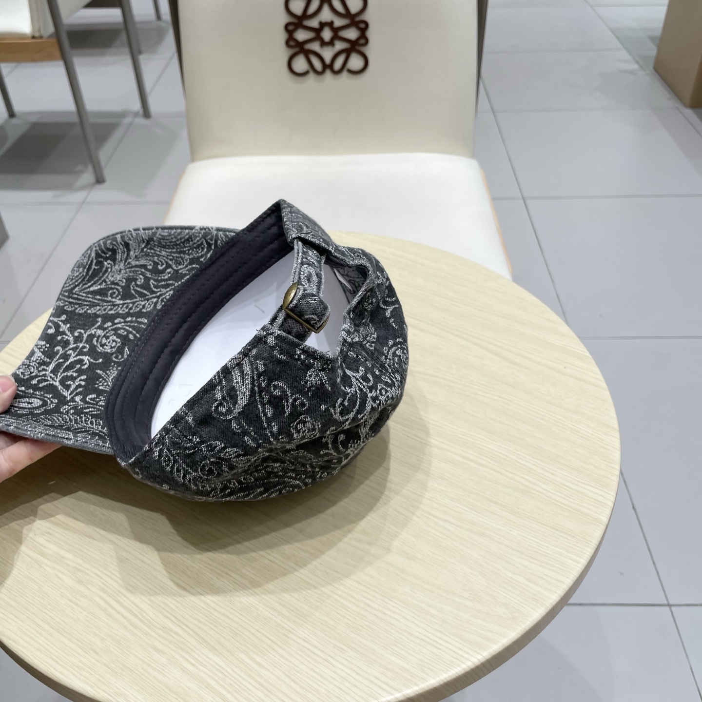 蒙口【MONCELER印花百搭显瘦软顶棒球帽子女时尚小众短遮帽潮