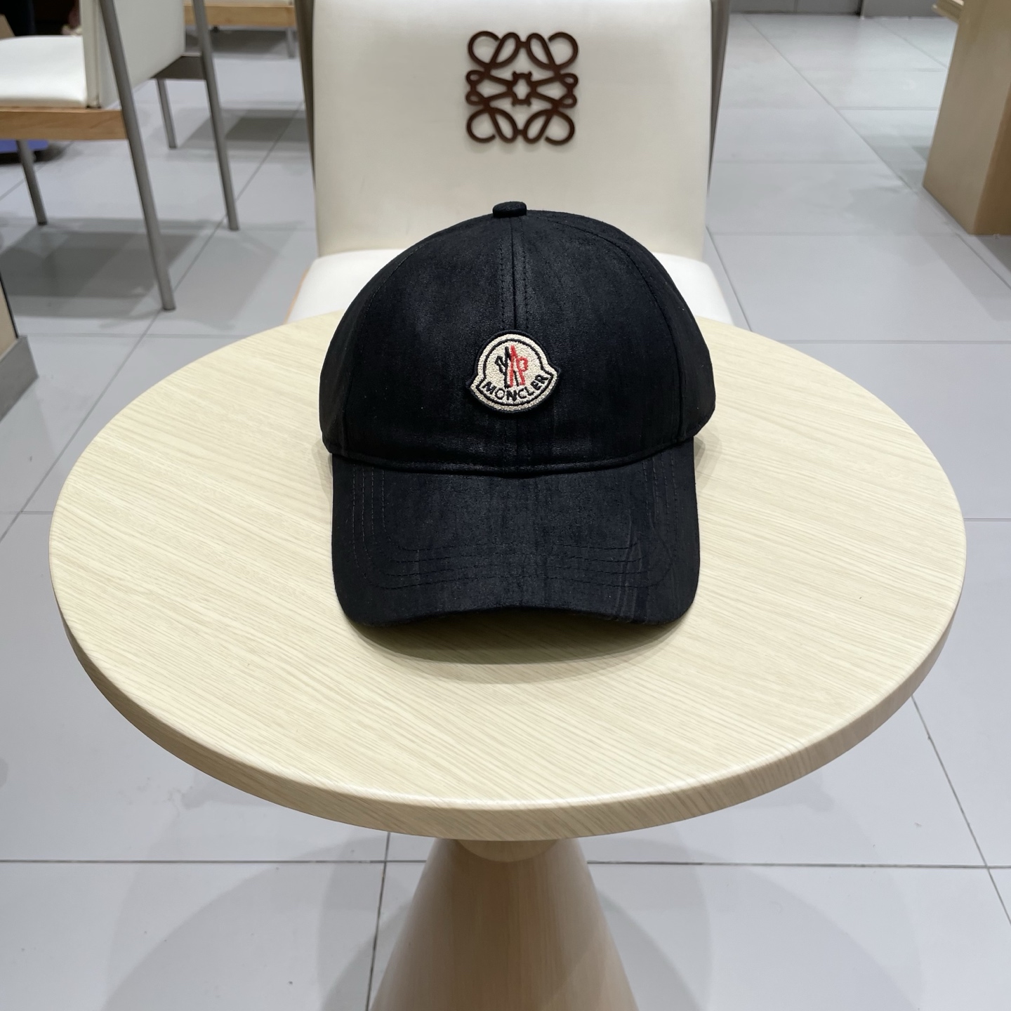 蒙口MONCLER 秋冬新款羊毛棒球帽，年轻时尚潮人穿搭色系，视觉效果超强，立体字母，好看有质感！