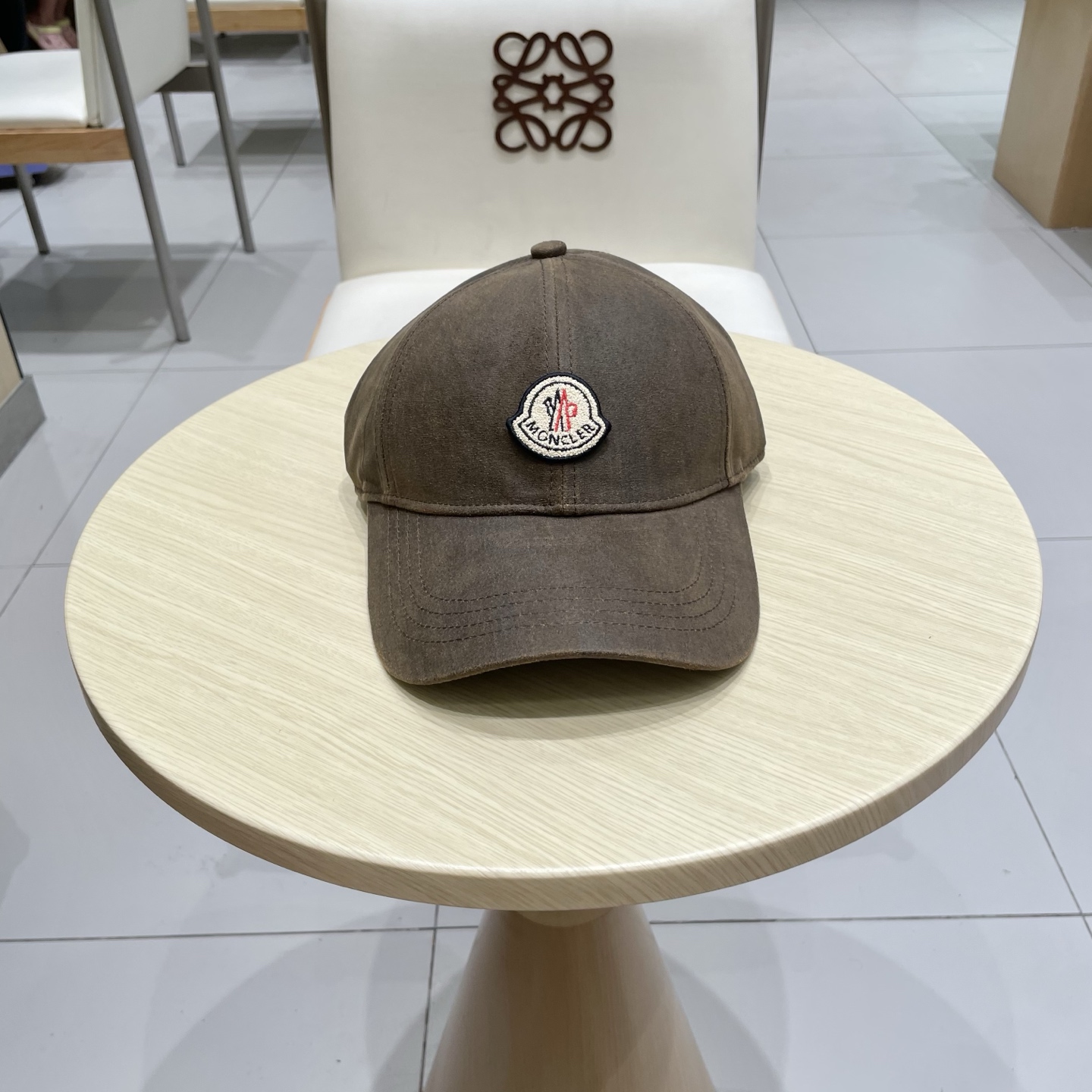 蒙口MONCLER 秋冬新款羊毛棒球帽，年轻时尚潮人穿搭色系，视觉效果超强，立体字母，好看有质感！