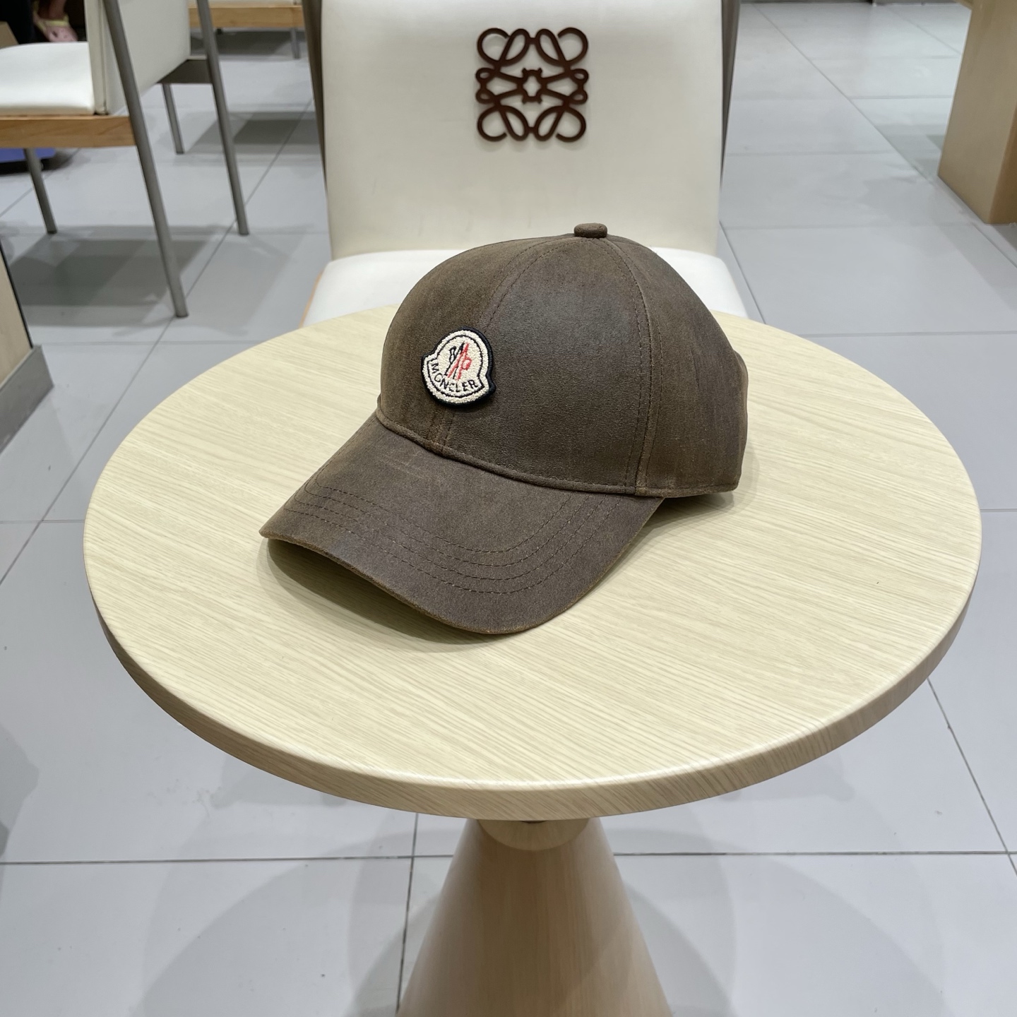 蒙口MONCLER 秋冬新款羊毛棒球帽，年轻时尚潮人穿搭色系，视觉效果超强，立体字母，好看有质感！