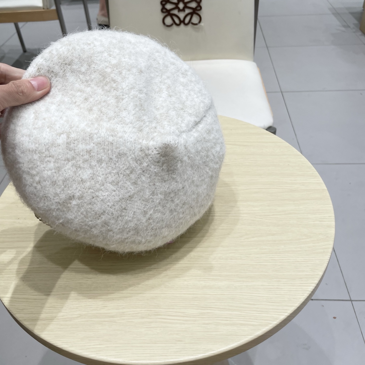 缪缪miumiu大头围贝雷帽女秋冬季毛绒韩版百搭60英伦复古6系画家帽蓓蕾帽