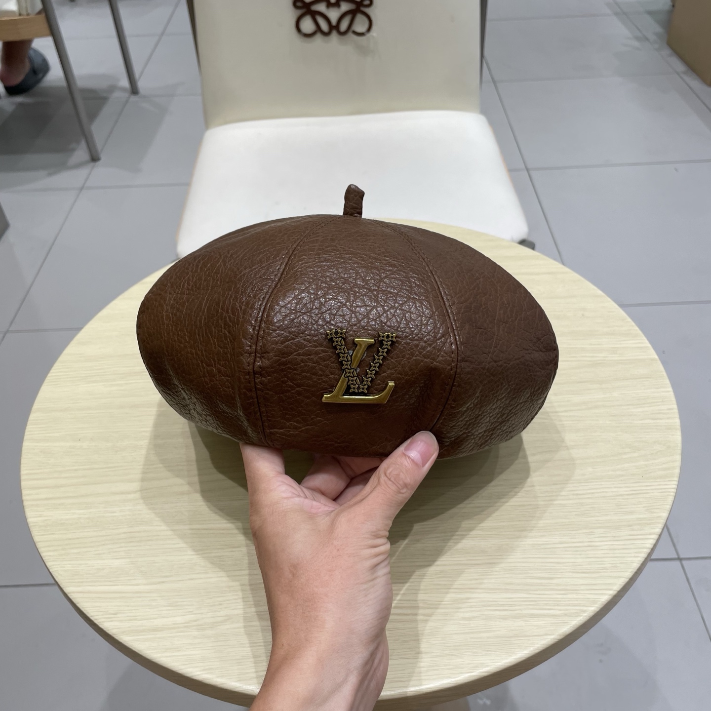 塞琳Celine日系文艺仿羊毛渔夫帽女秋冬新款百搭盆帽保暖针织水桶帽显脸小