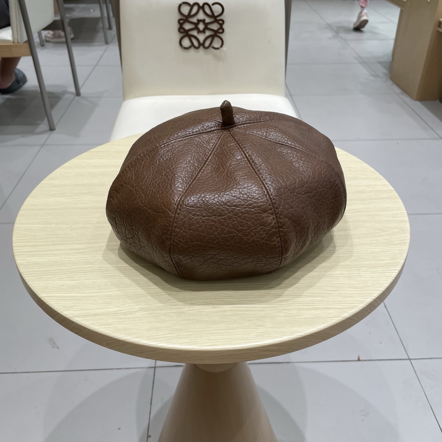 塞琳Celine日系文艺仿羊毛渔夫帽女秋冬新款百搭盆帽保暖针织水桶帽显脸小