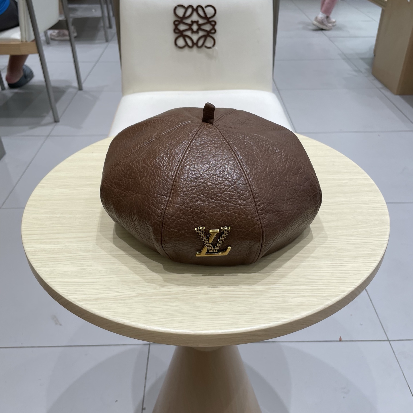 塞琳Celine日系文艺仿羊毛渔夫帽女秋冬新款百搭盆帽保暖针织水桶帽显脸小