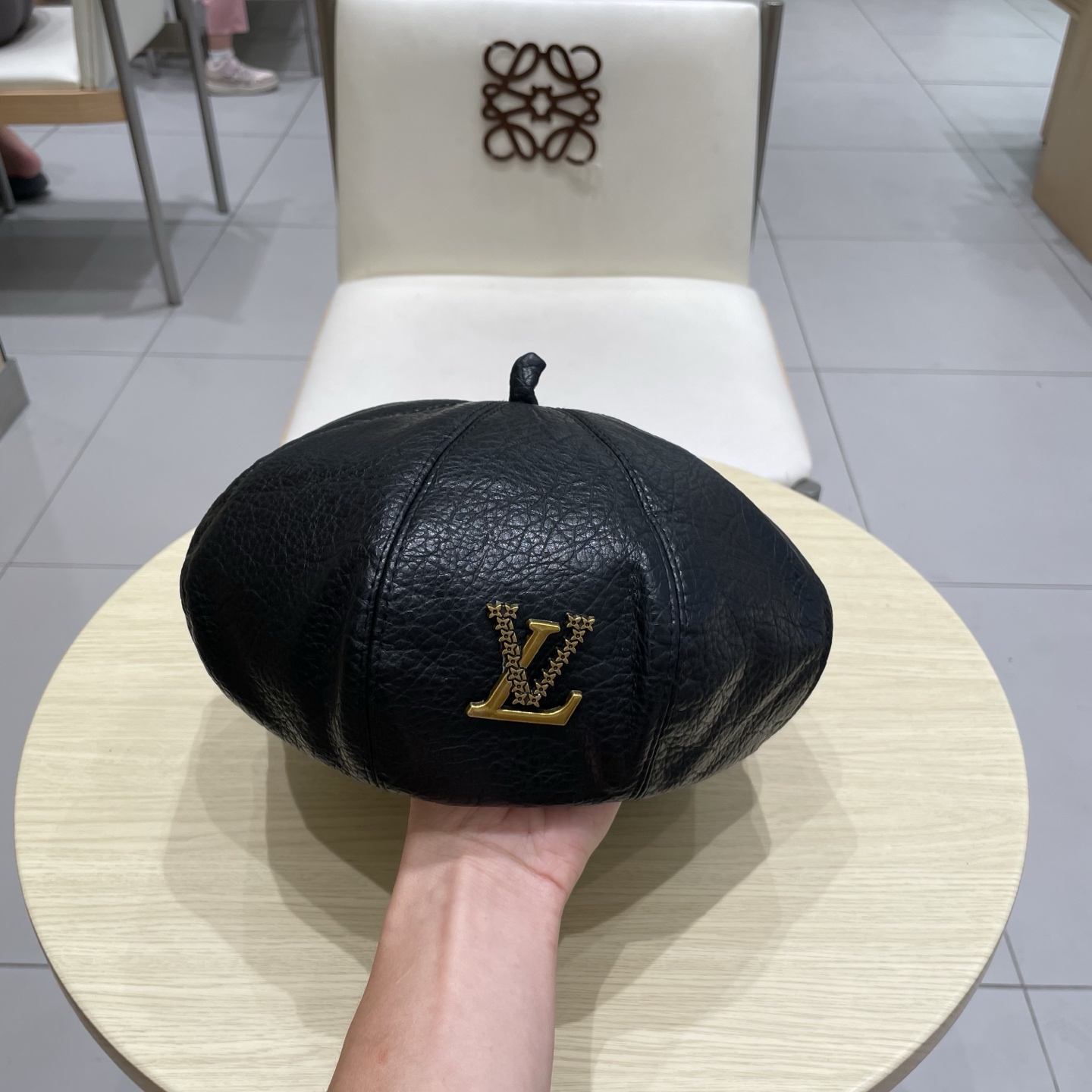 塞琳Celine日系文艺仿羊毛渔夫帽女秋冬新款百搭盆帽保暖针织水桶帽显脸小