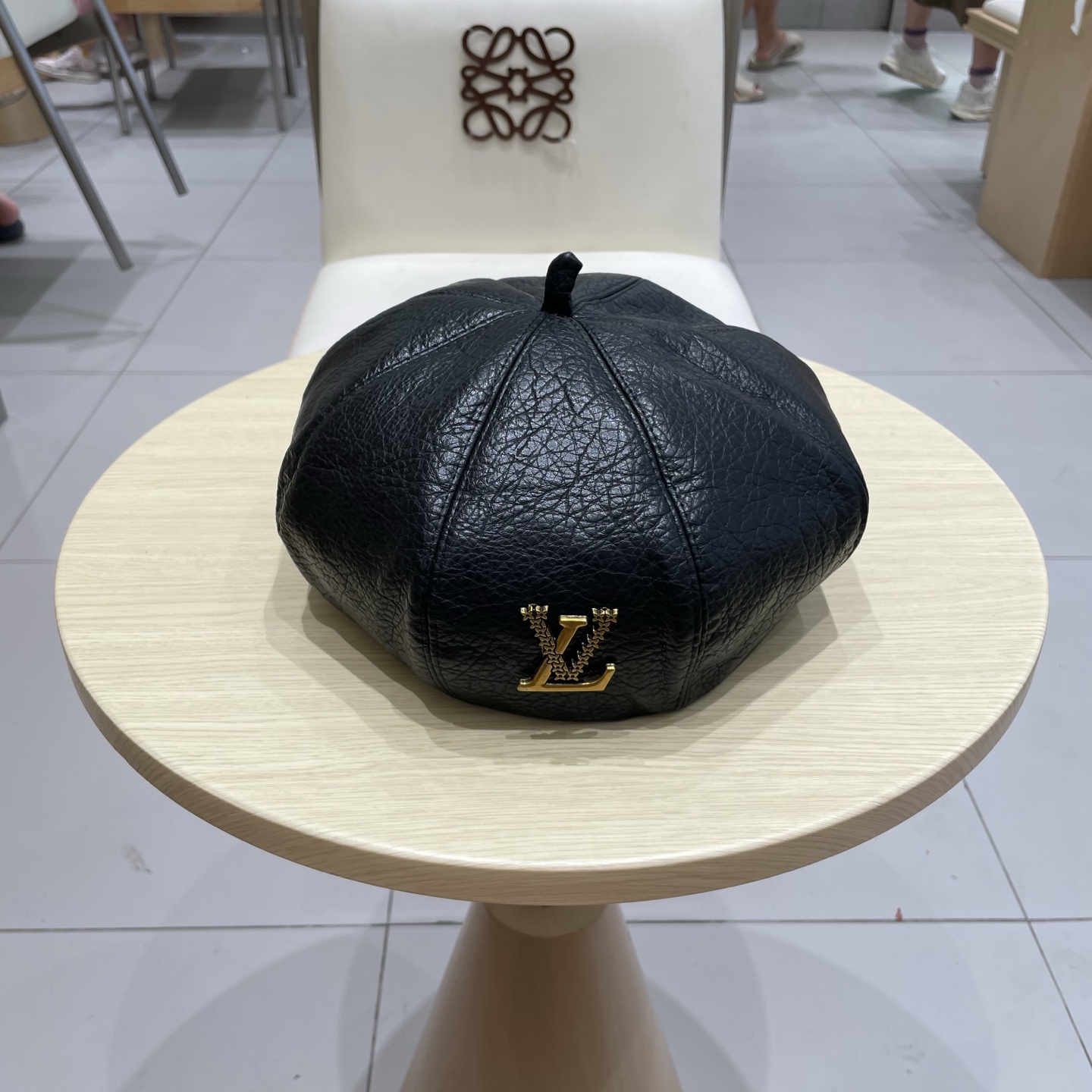 塞琳Celine日系文艺仿羊毛渔夫帽女秋冬新款百搭盆帽保暖针织水桶帽显脸小