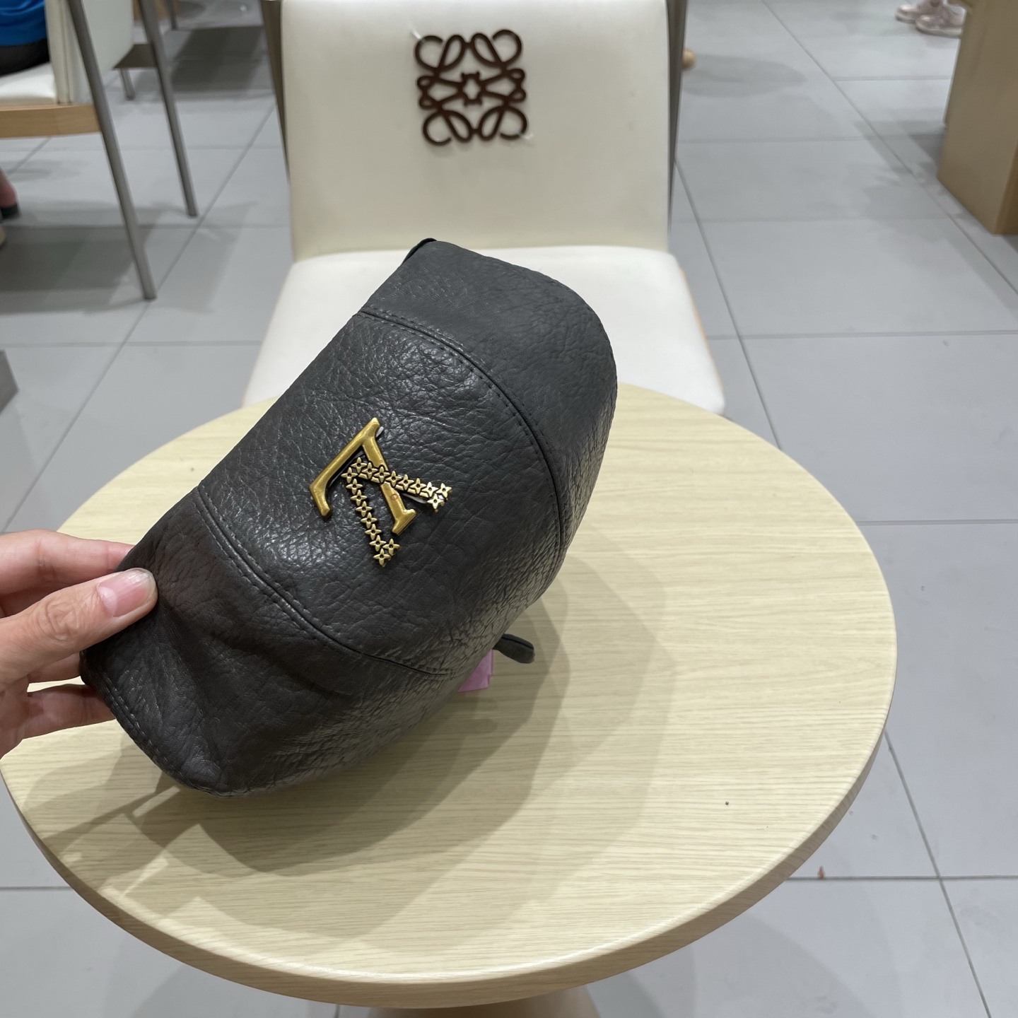 塞琳Celine日系文艺仿羊毛渔夫帽女秋冬新款百搭盆帽保暖针织水桶帽显脸小