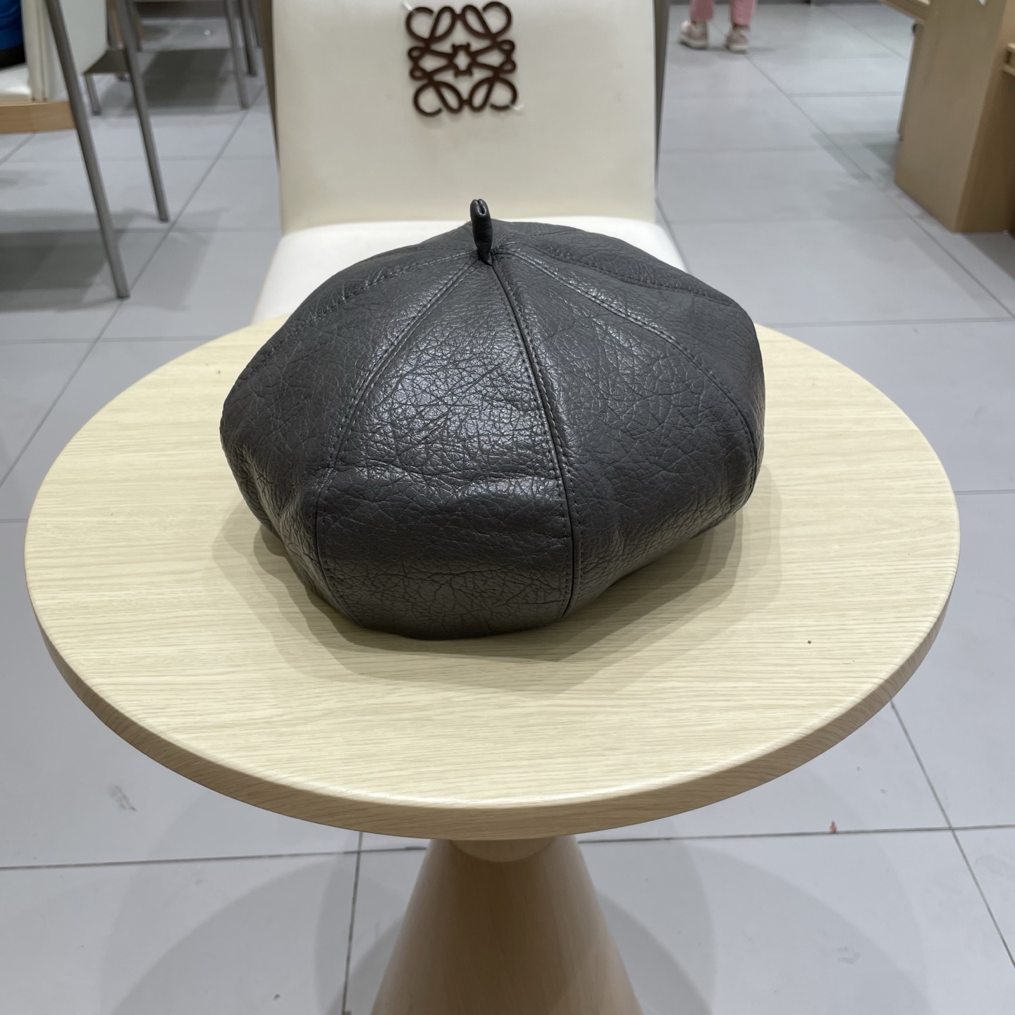 塞琳Celine日系文艺仿羊毛渔夫帽女秋冬新款百搭盆帽保暖针织水桶帽显脸小