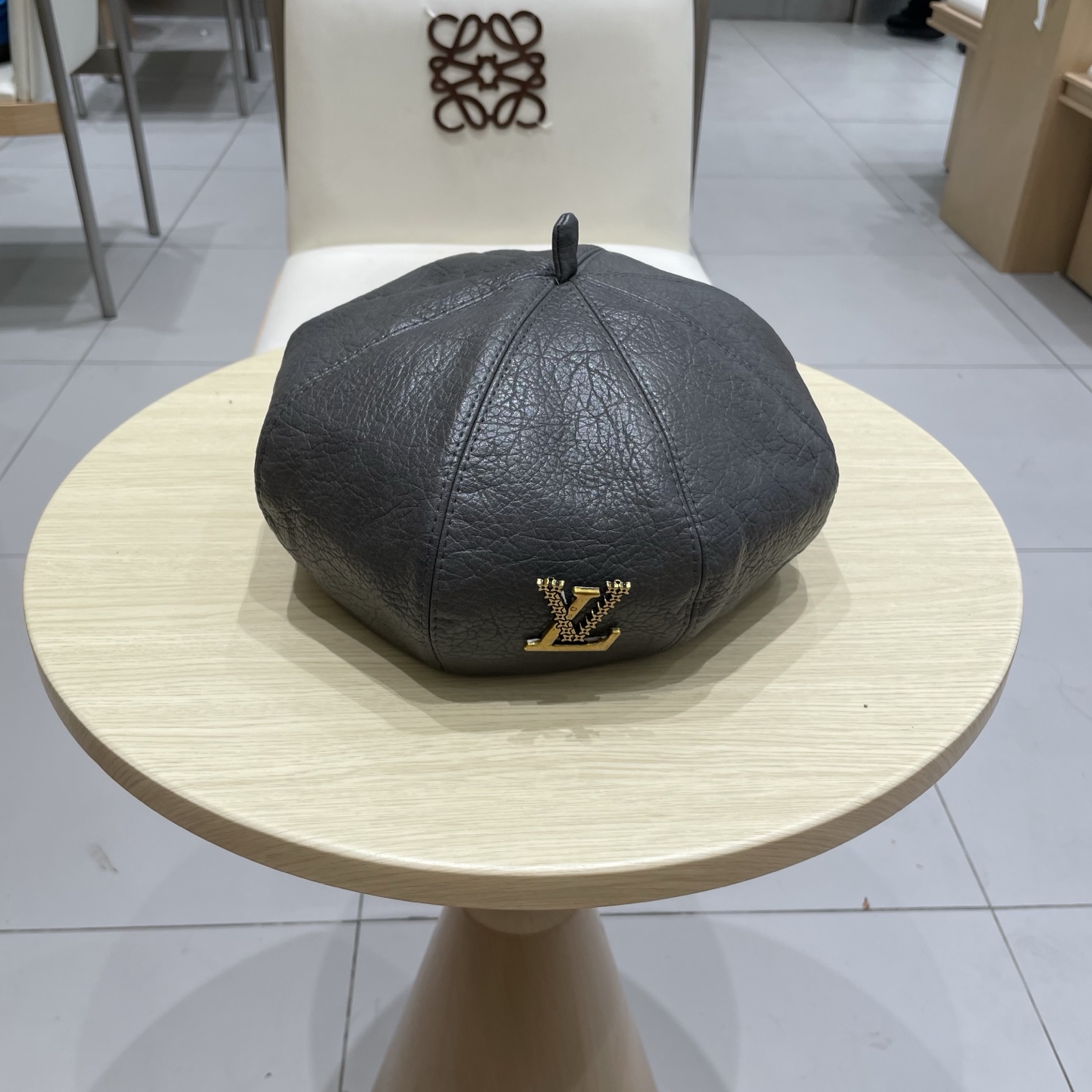 塞琳Celine日系文艺仿羊毛渔夫帽女秋冬新款百搭盆帽保暖针织水桶帽显脸小