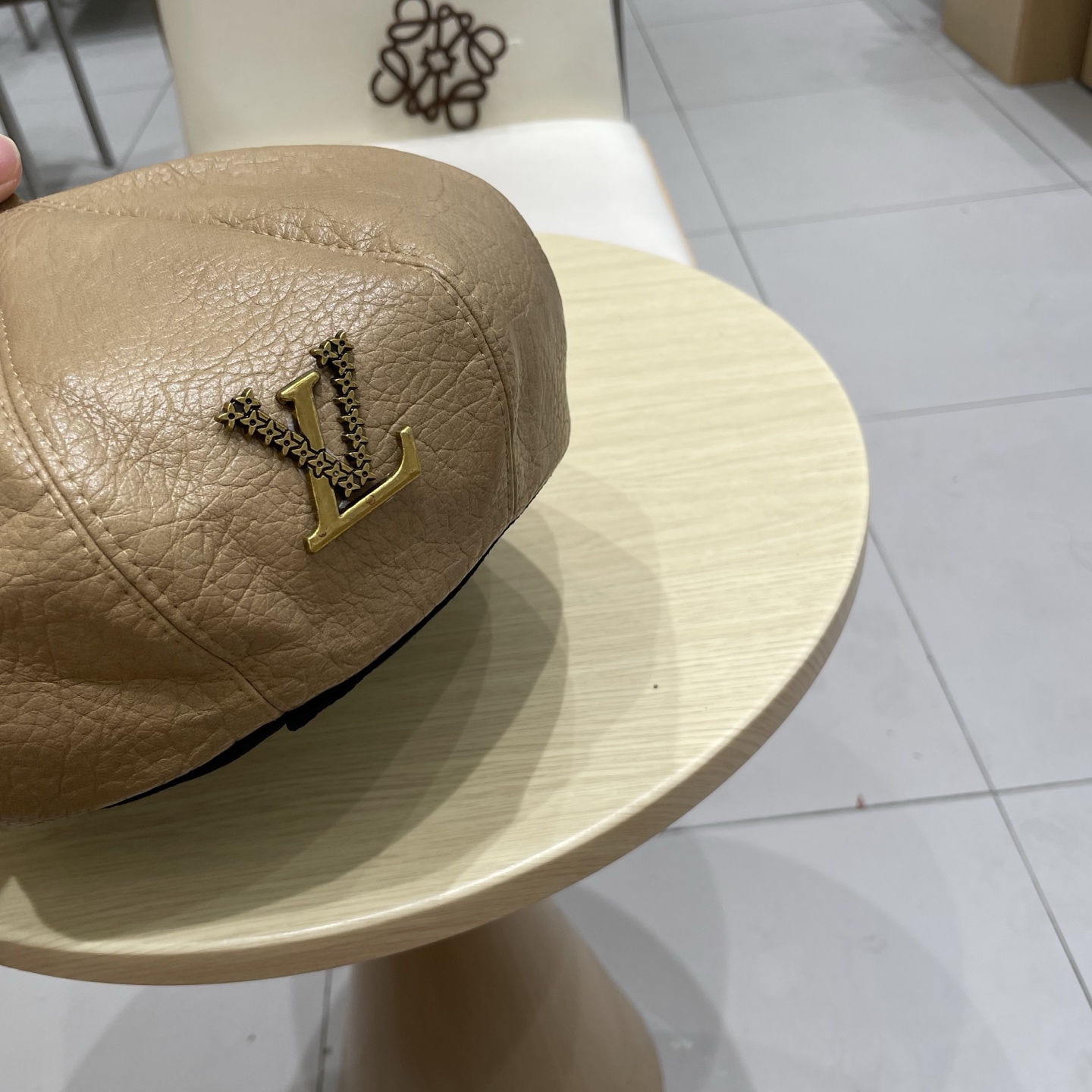 塞琳Celine日系文艺仿羊毛渔夫帽女秋冬新款百搭盆帽保暖针织水桶帽显脸小