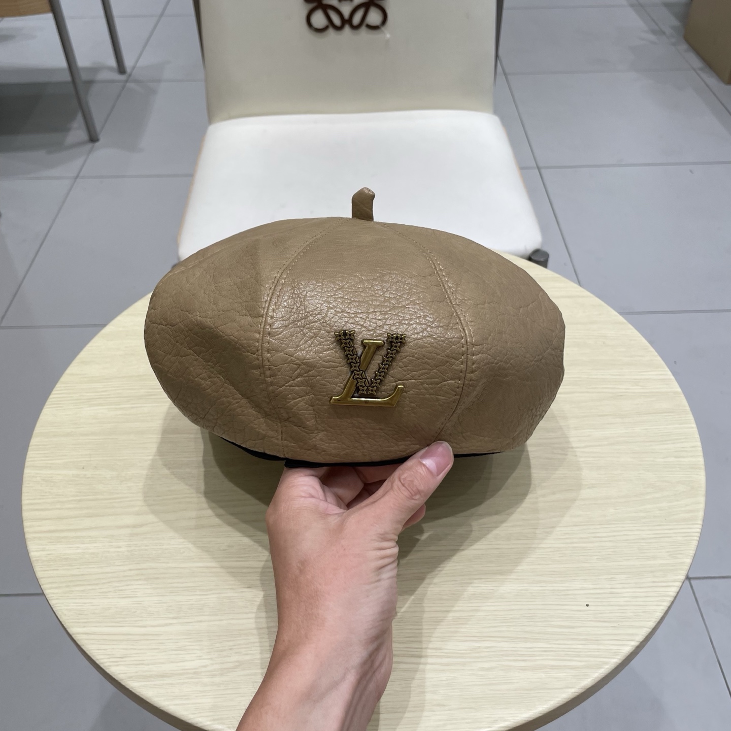 塞琳Celine日系文艺仿羊毛渔夫帽女秋冬新款百搭盆帽保暖针织水桶帽显脸小