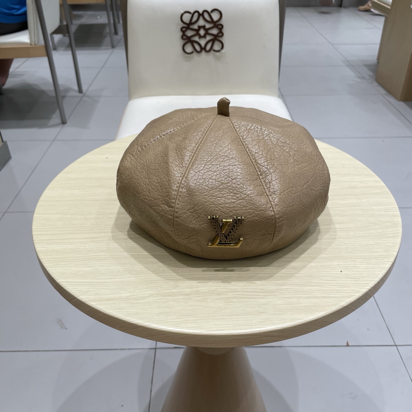 塞琳Celine日系文艺仿羊毛渔夫帽女秋冬新款百搭盆帽保暖针织水桶帽显脸小